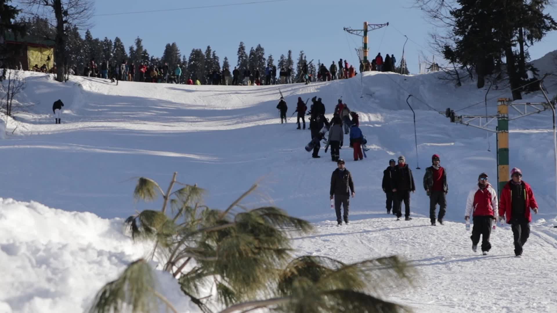 Gulmarg Ski Resort In Kashmir
