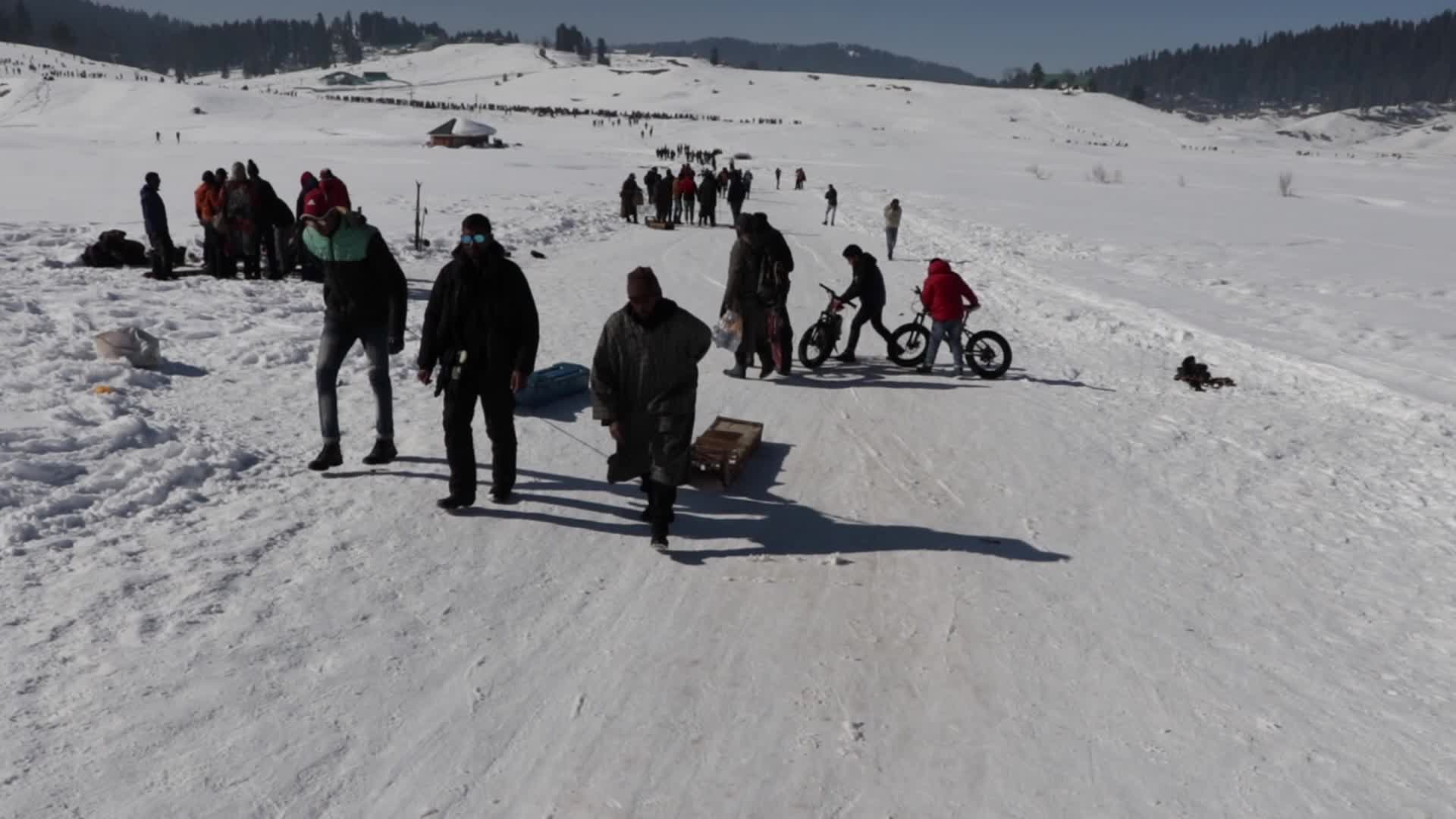 Gulmarg Ski Resort In Kashmir