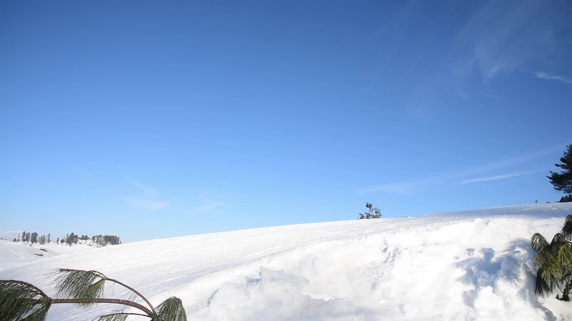 Skiing in Kashmir