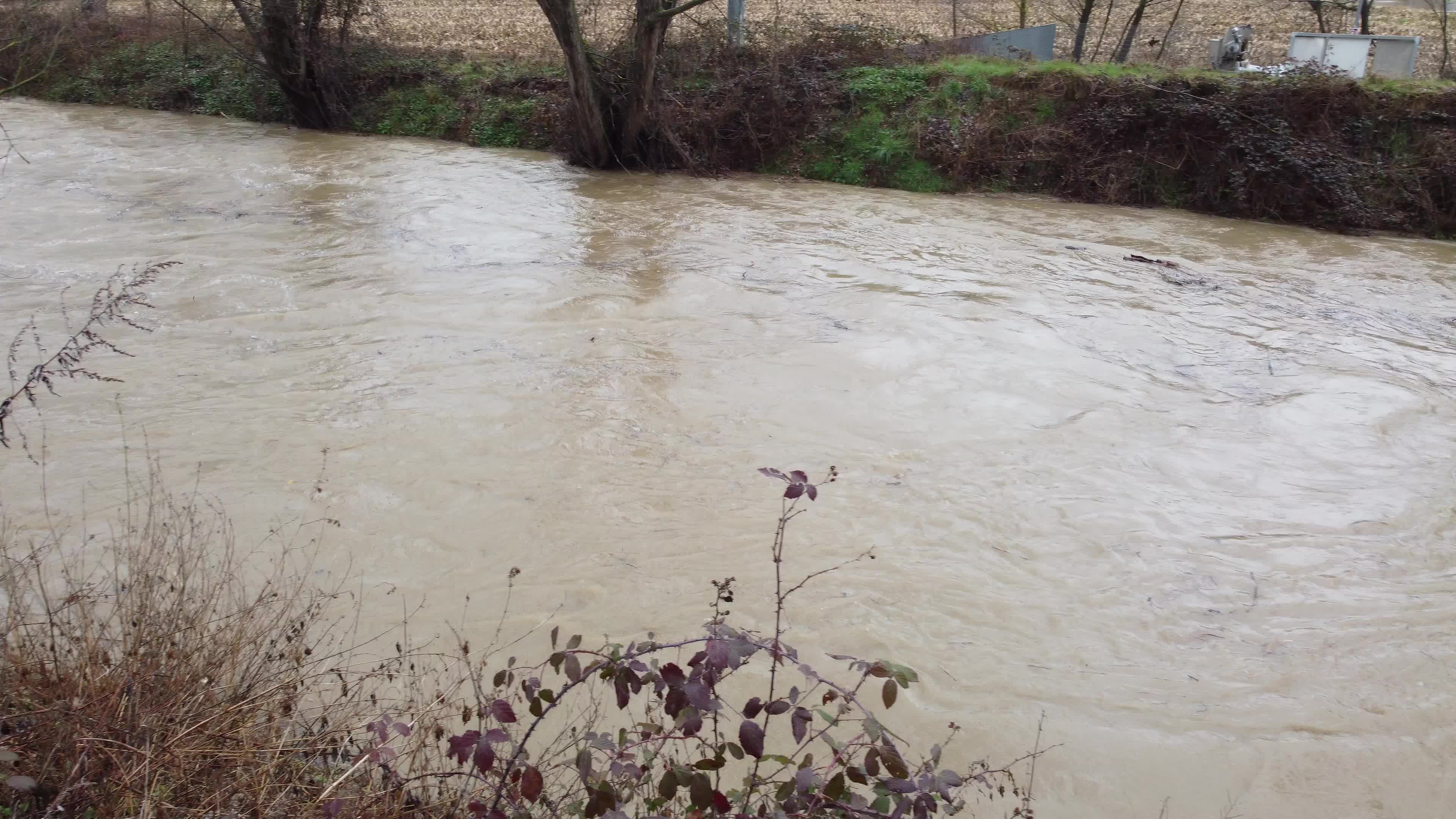 Bad weather and rain in Italy