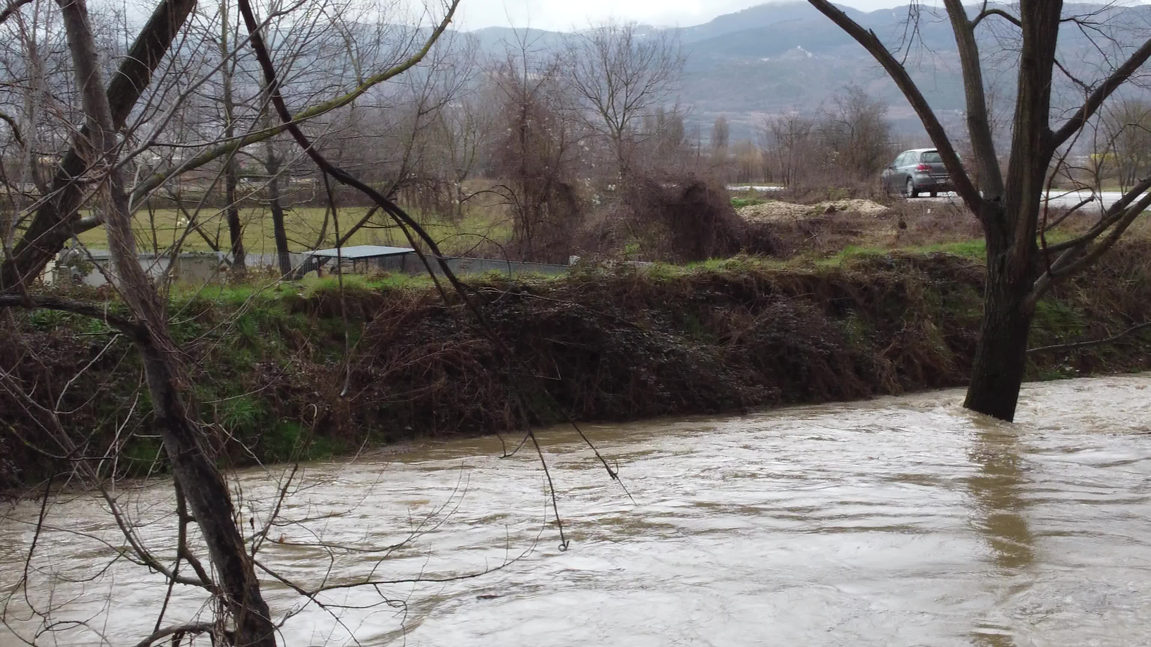 Bad weather and rain in Italy