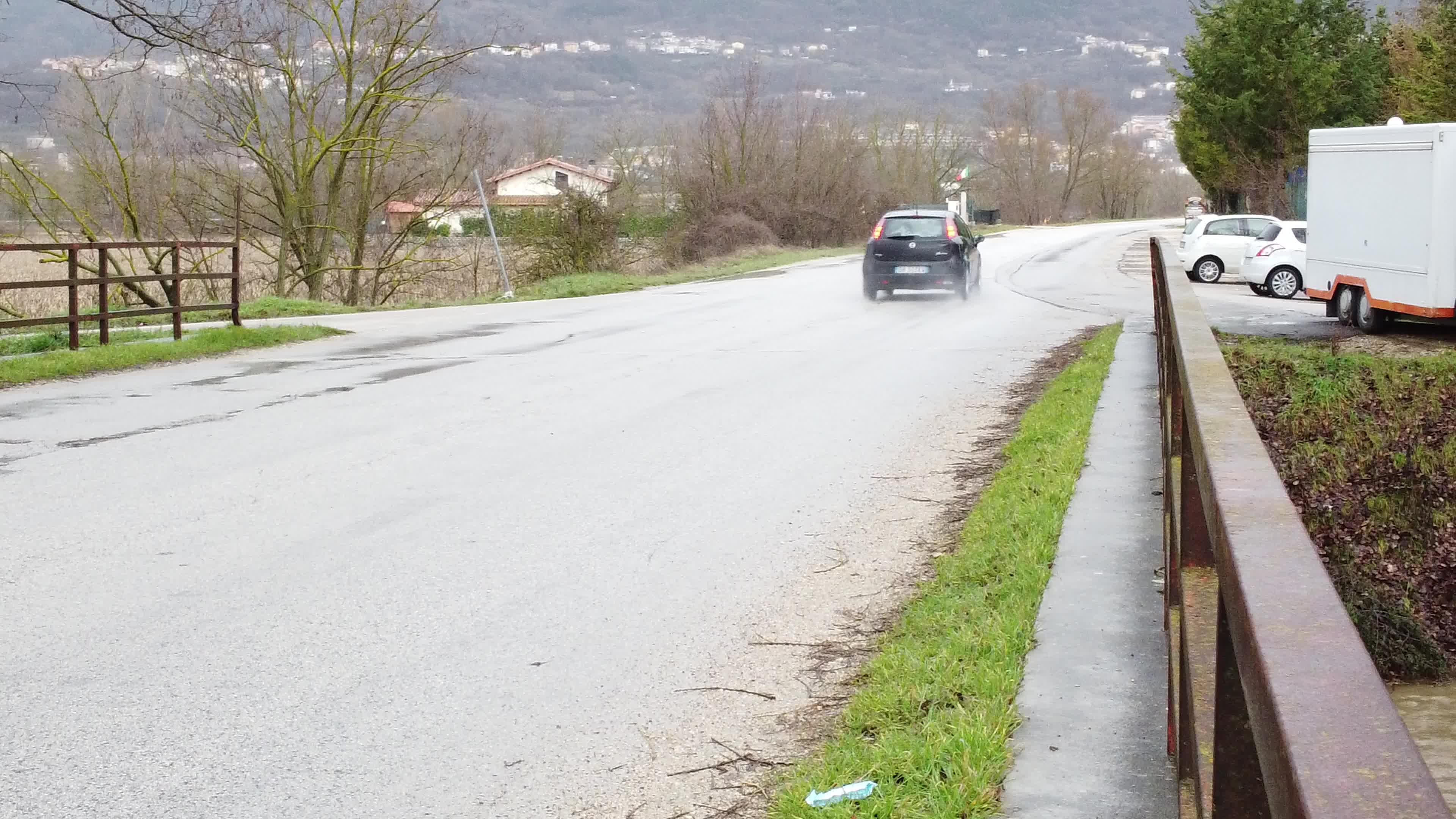 Bad weather and rain in Italy
