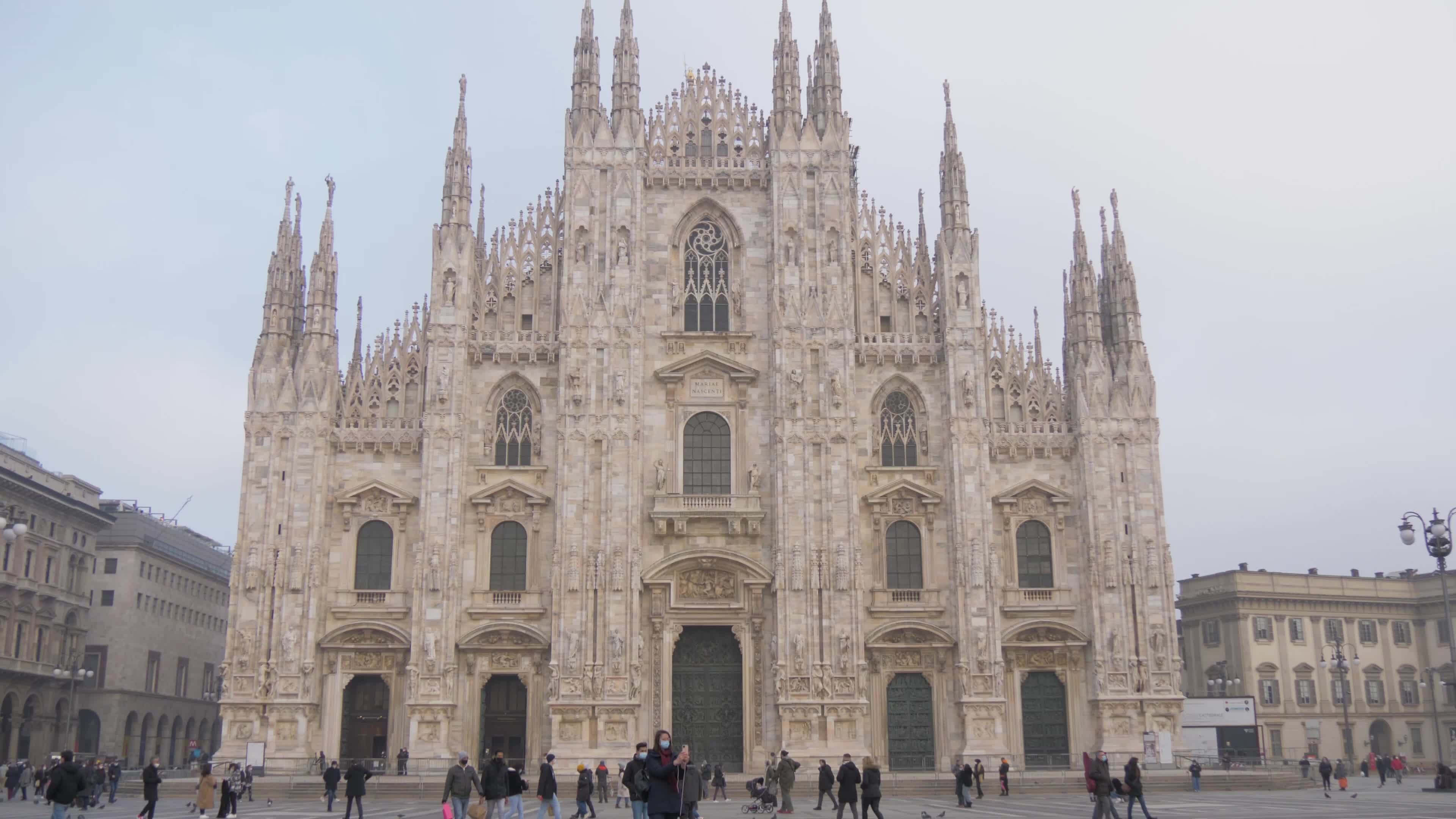 Daily life in Milan amid Covid-19 pandemic