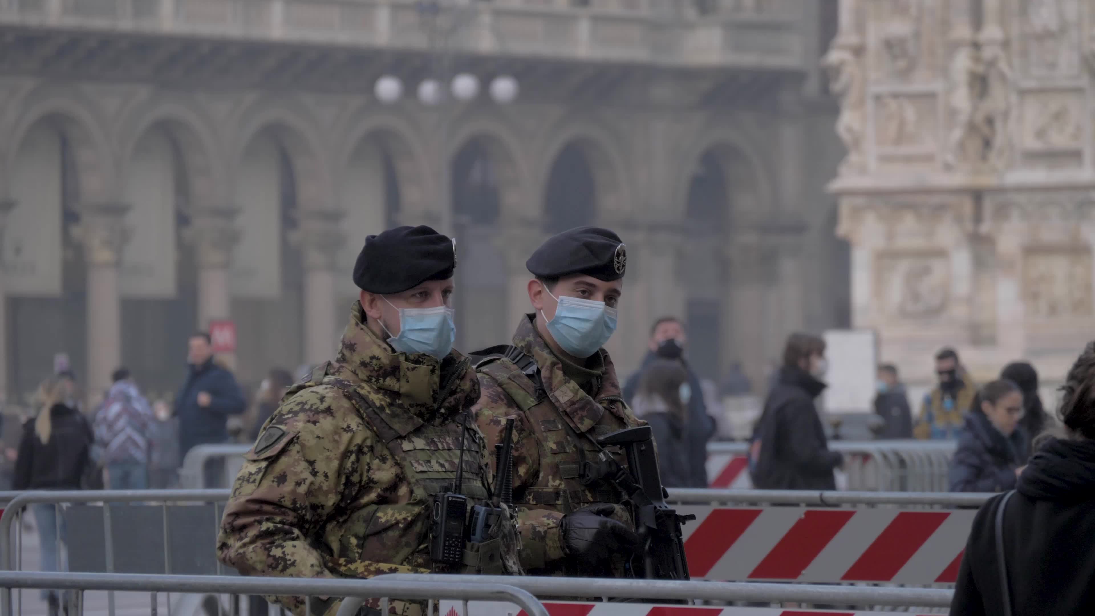 Daily life in Milan amid Covid-19 pandemic