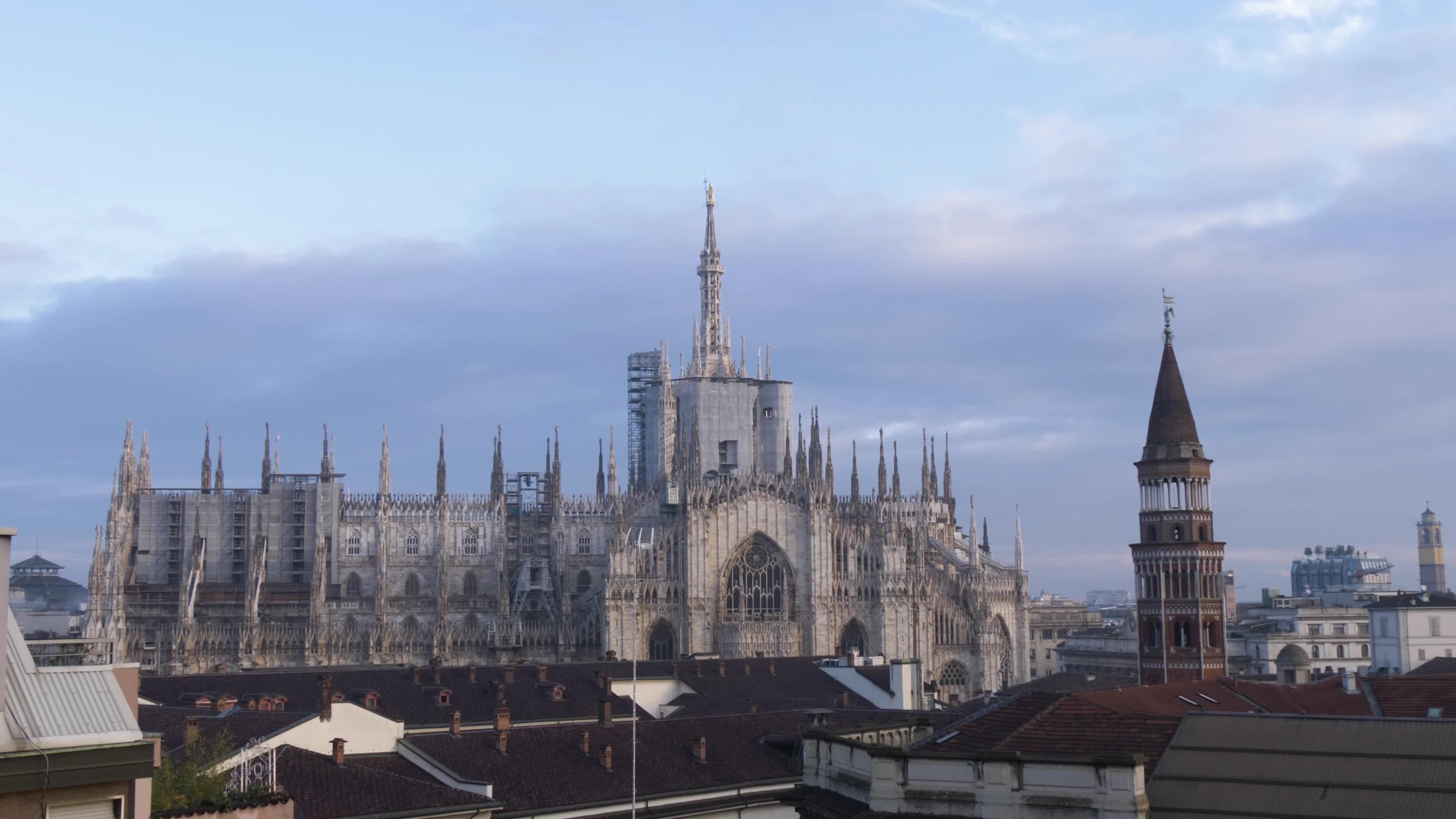 Daily life in Milan amid Covid-19 pandemic