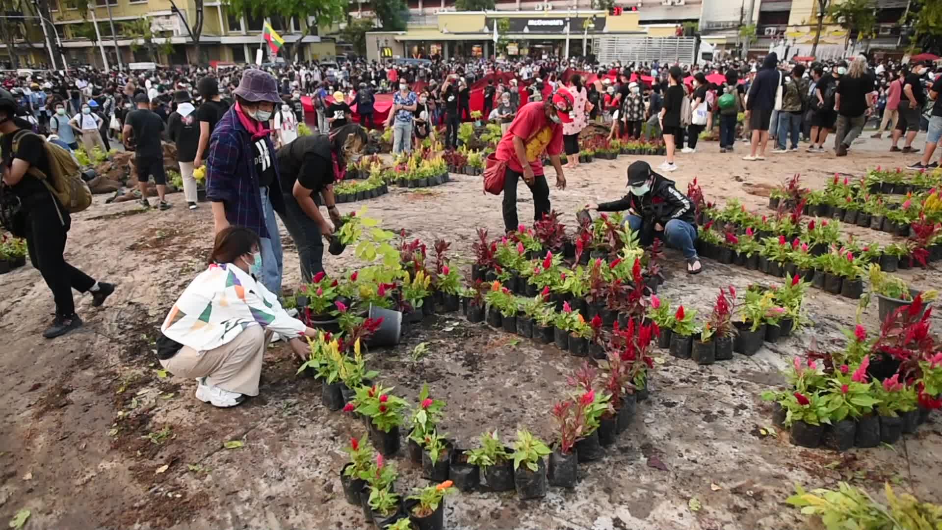 Anti-Government Protest in Bangkok