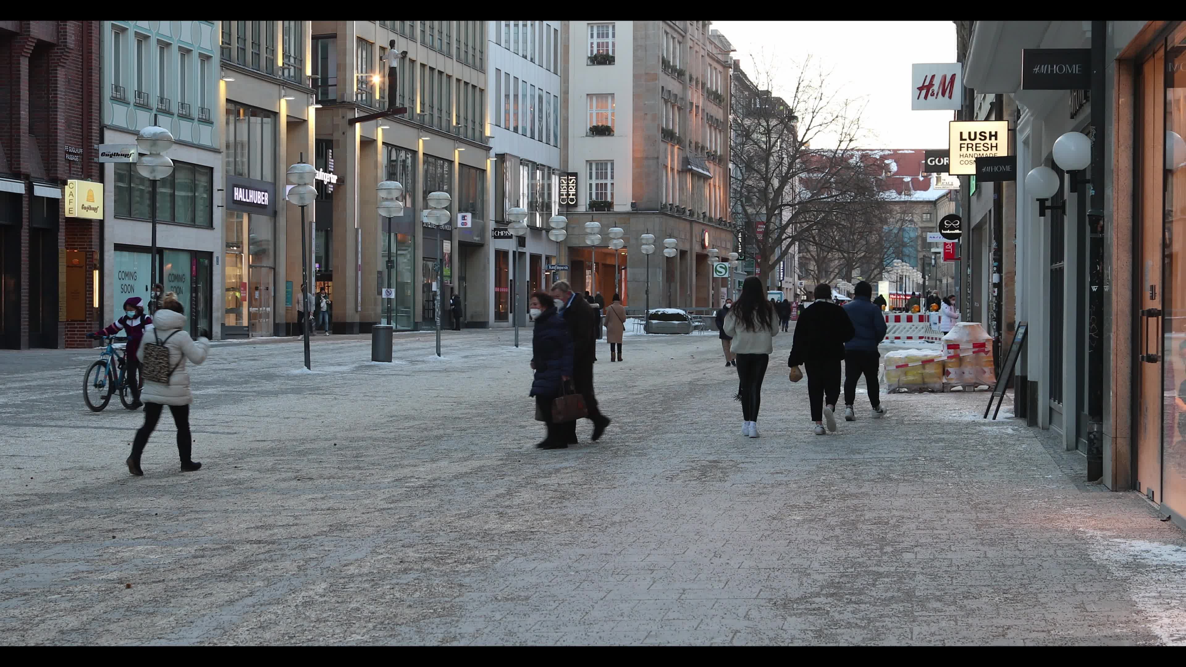 Bavaria's capital amid Covid-19 lockdown