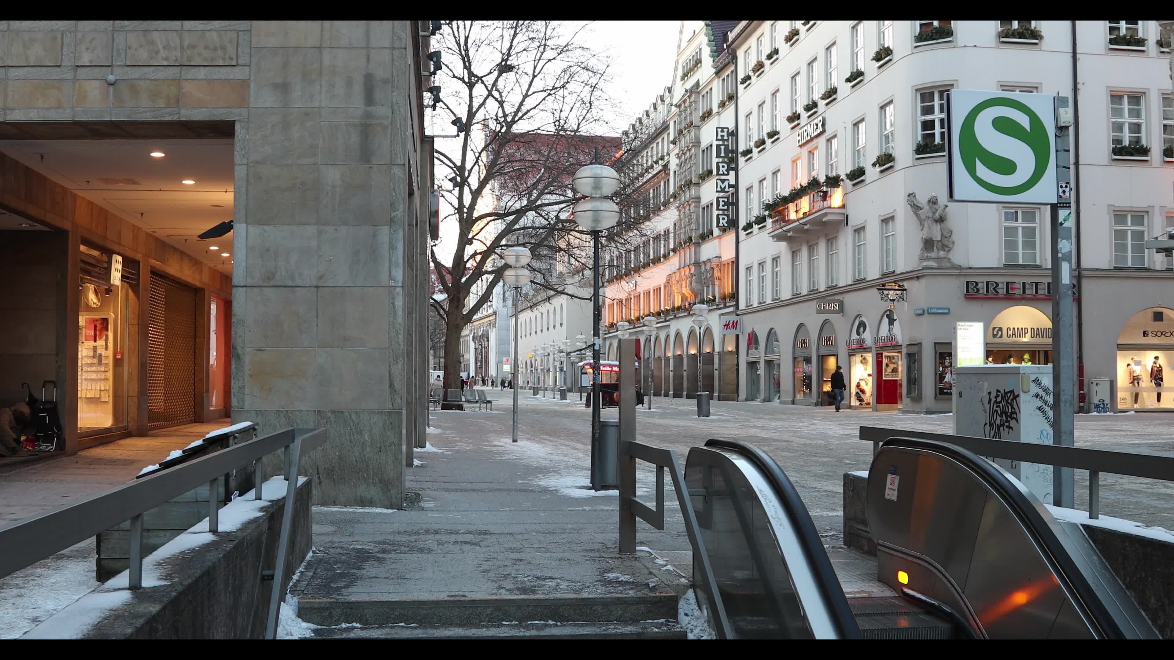 Bavaria's capital amid Covid-19 lockdown
