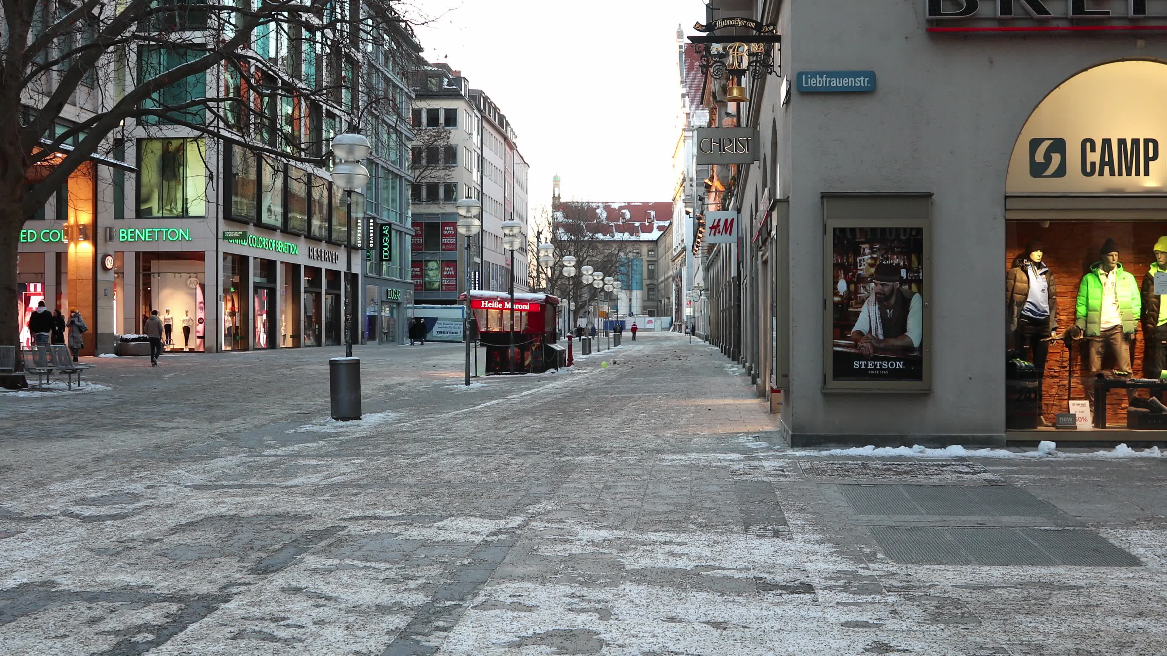 Bavaria's capital amid Covid-19 lockdown