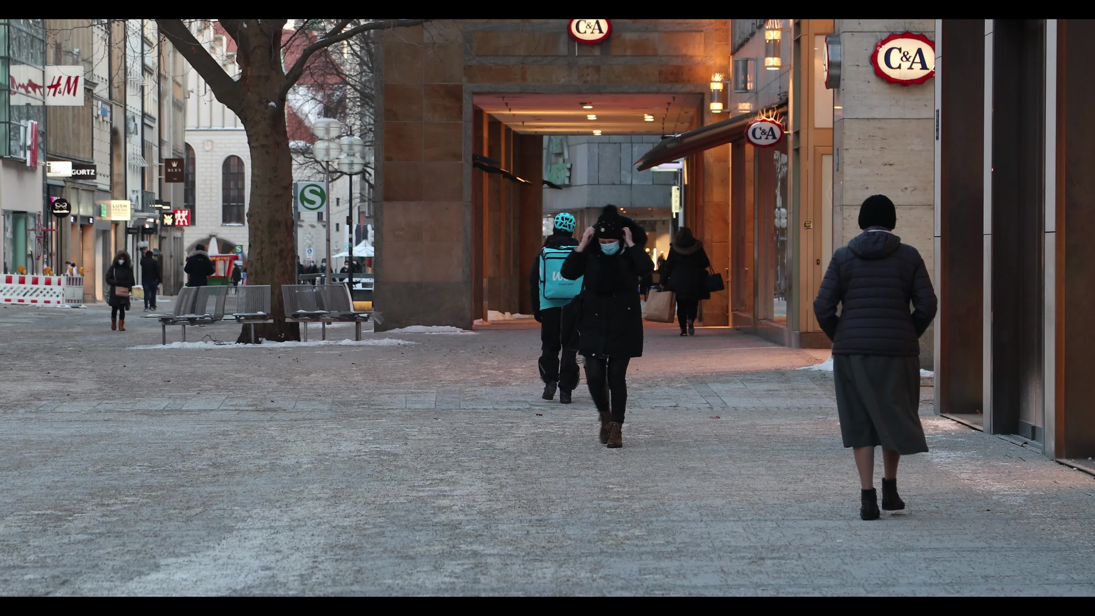 Coronavirus lockdown in Munich, Germany