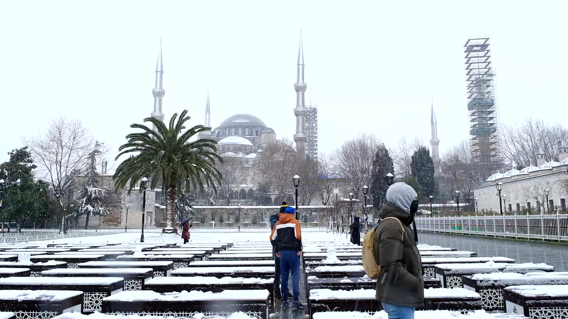 Snow In Istanbul