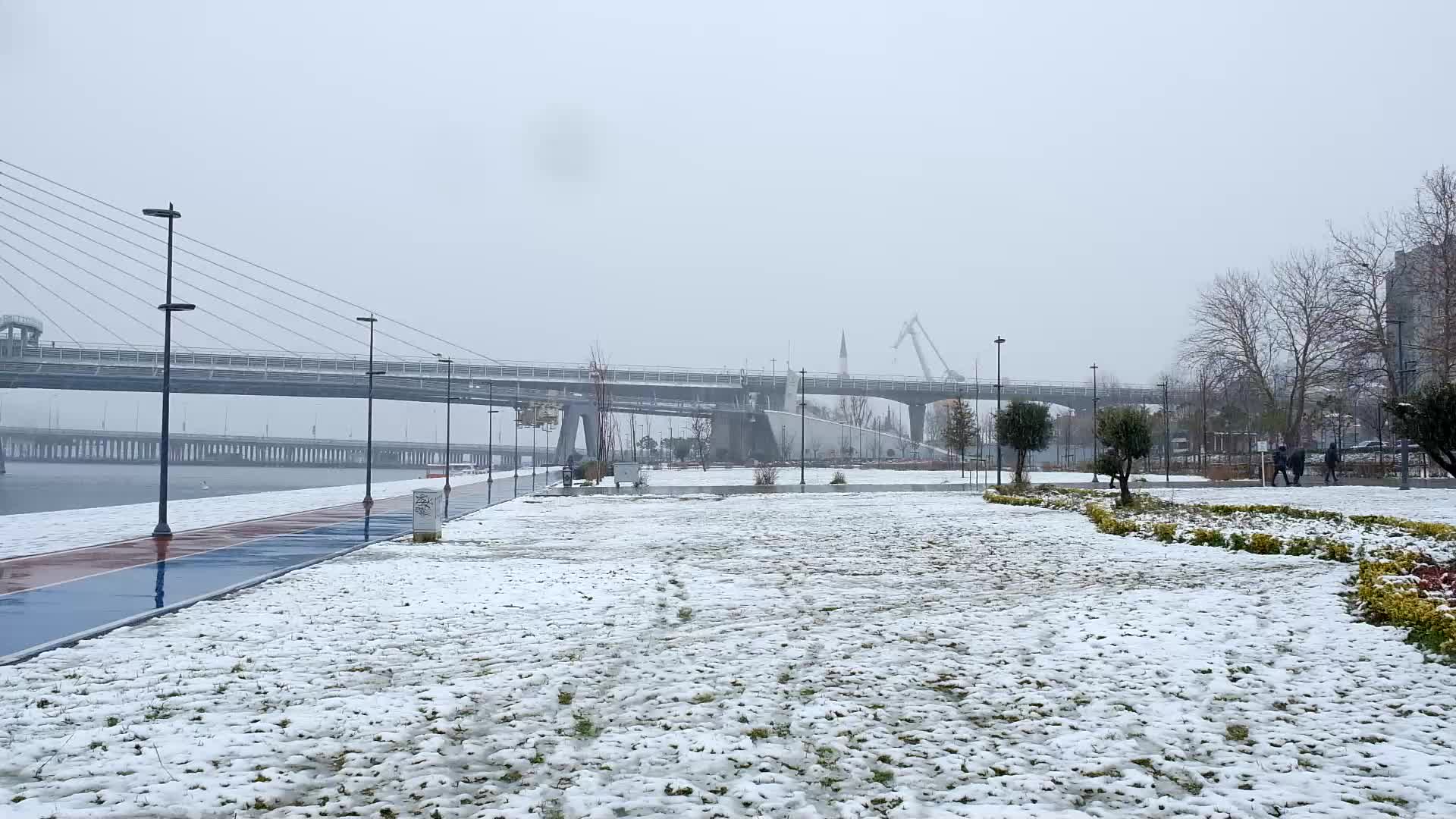 Snow In Istanbul