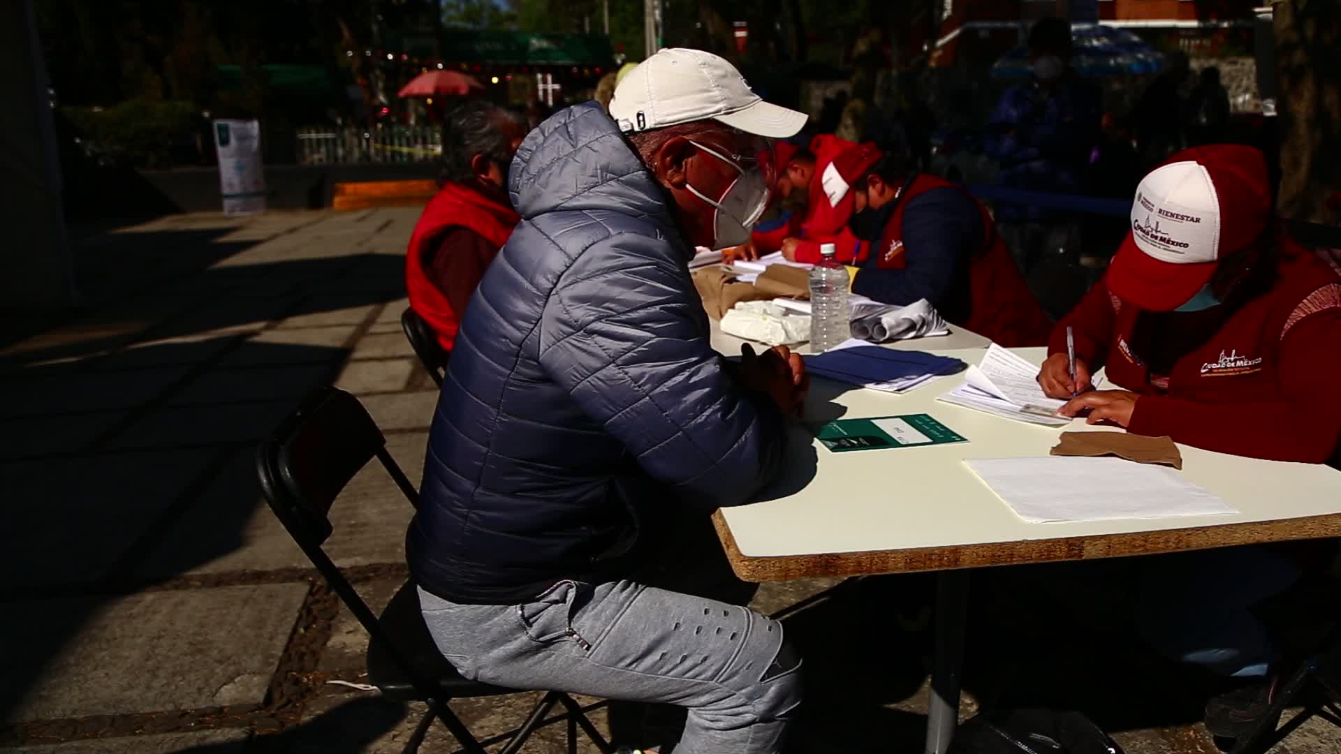 Vaccination Against Covid-19 For Elderly People In Mexico City 