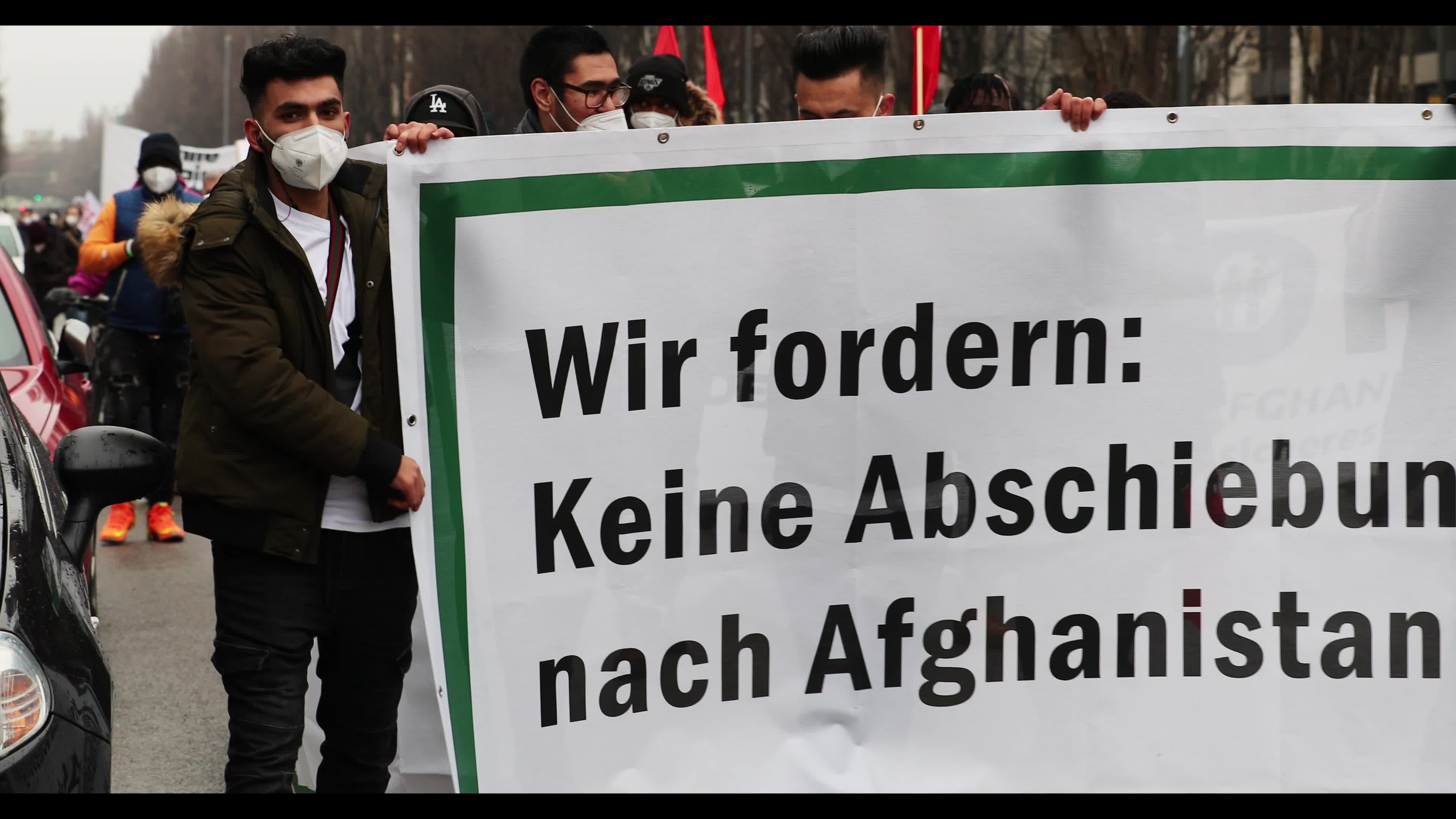 Protest against deportations to Afghanistan