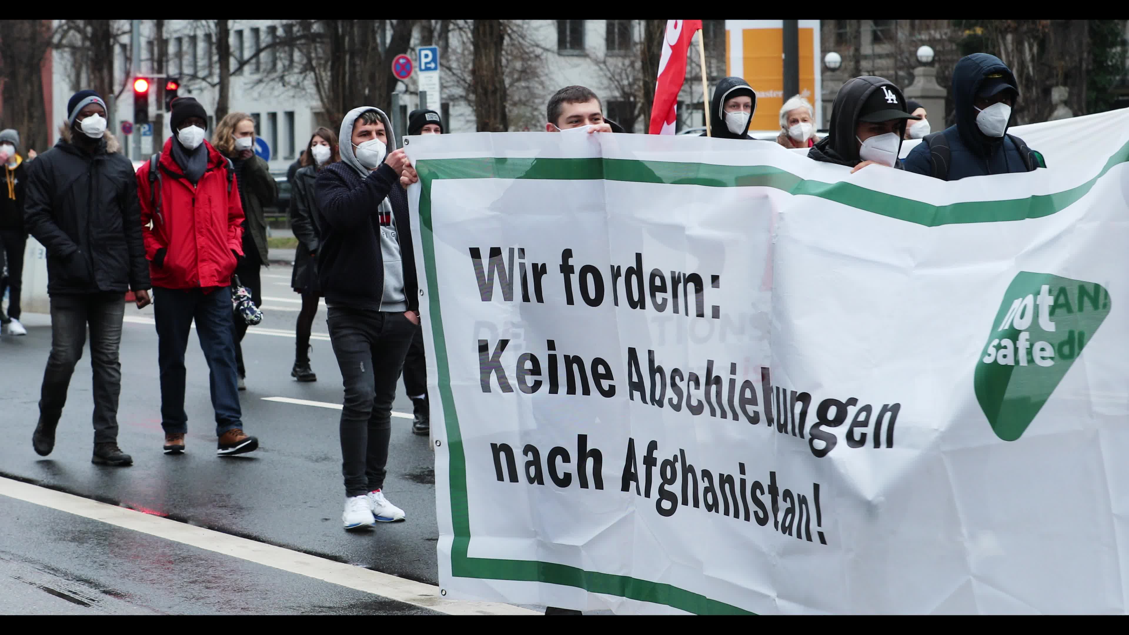 Protest against deportations to Afghanistan
