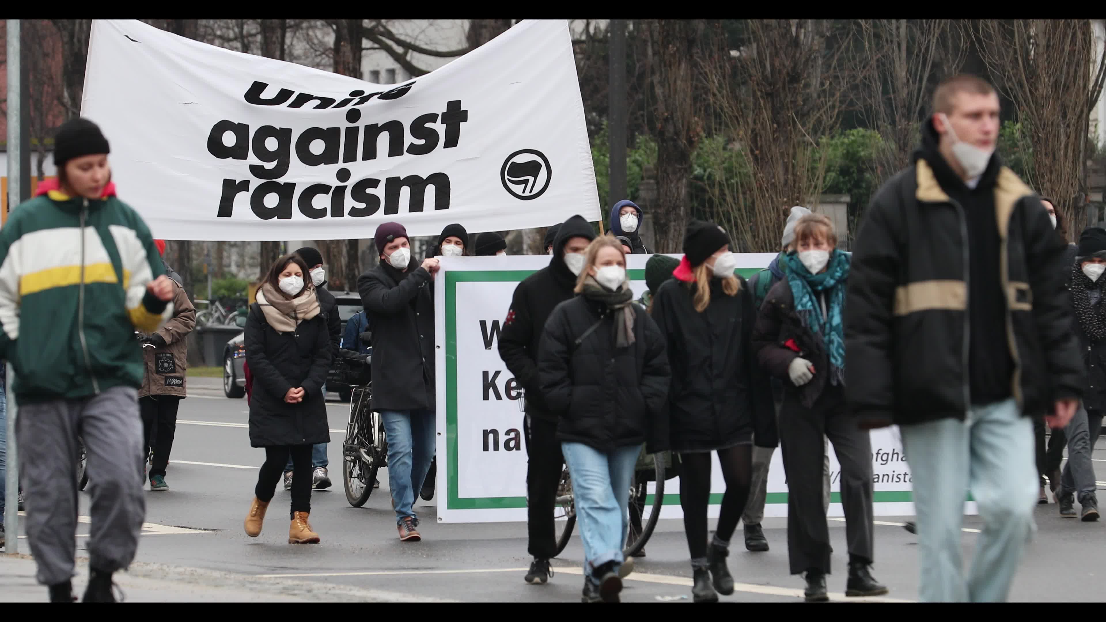 Protest against deportations to Afghanistan