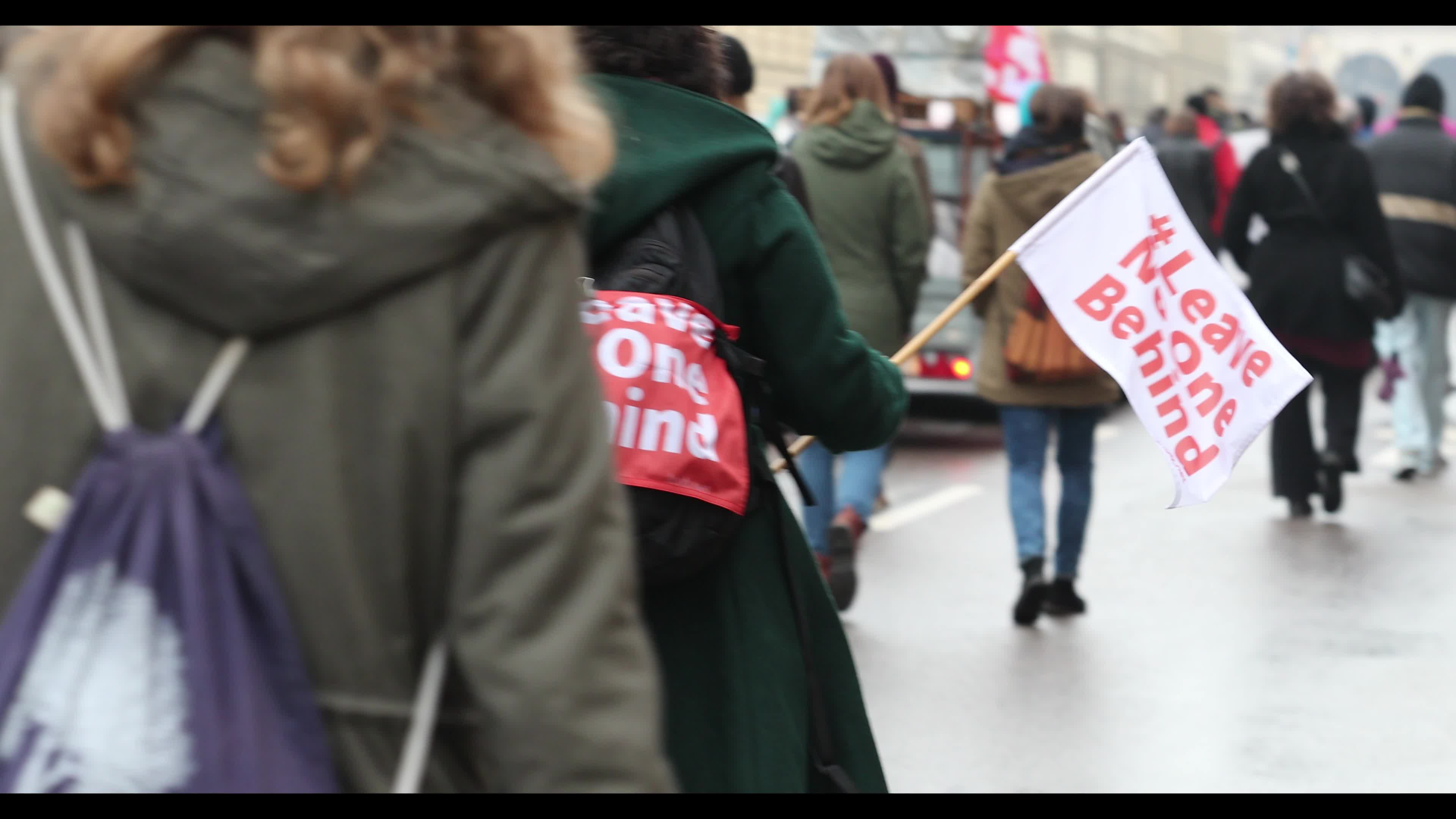 Protest against deportations to Afghanistan