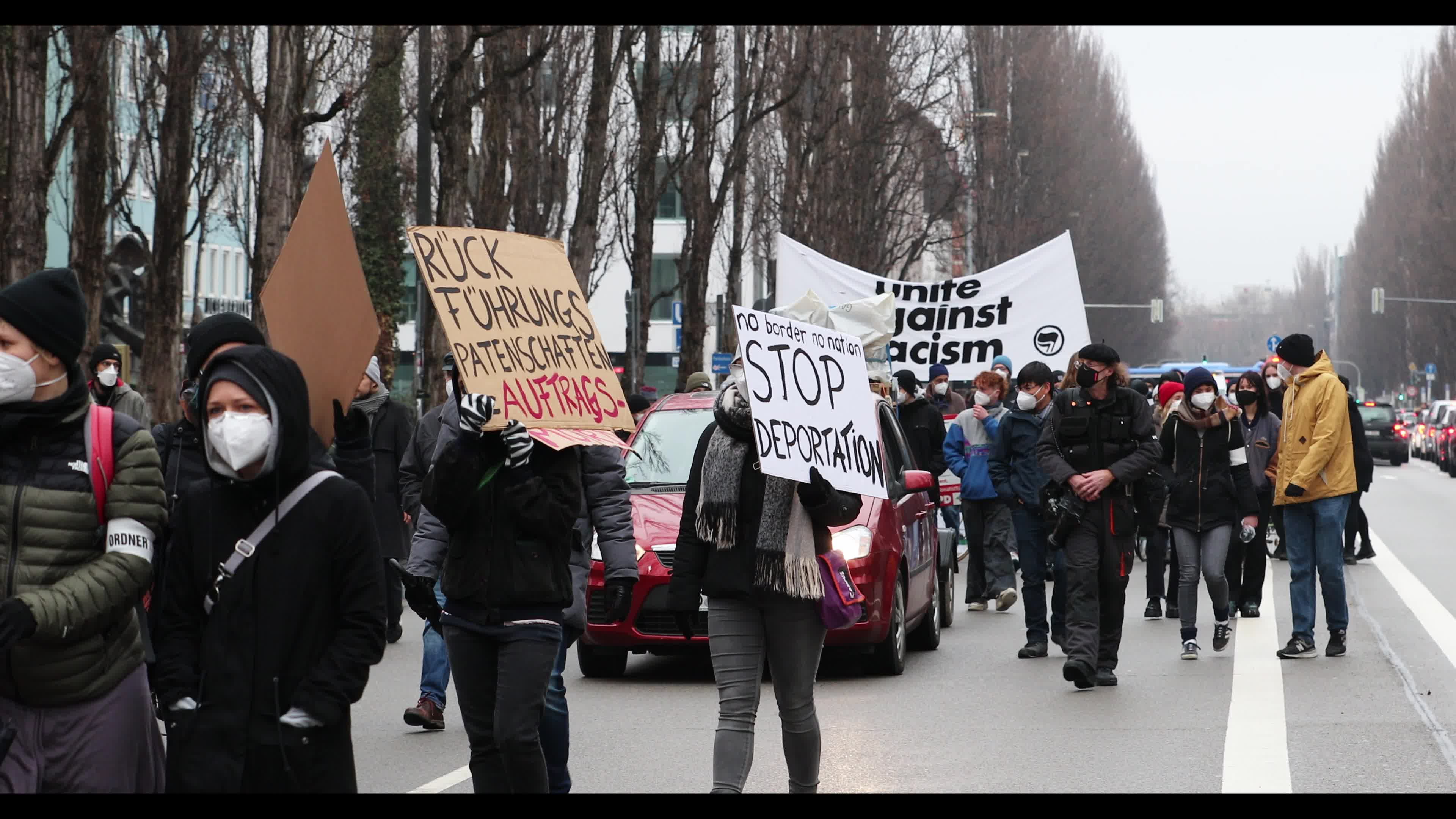 Protest against deportations to Afghanistan