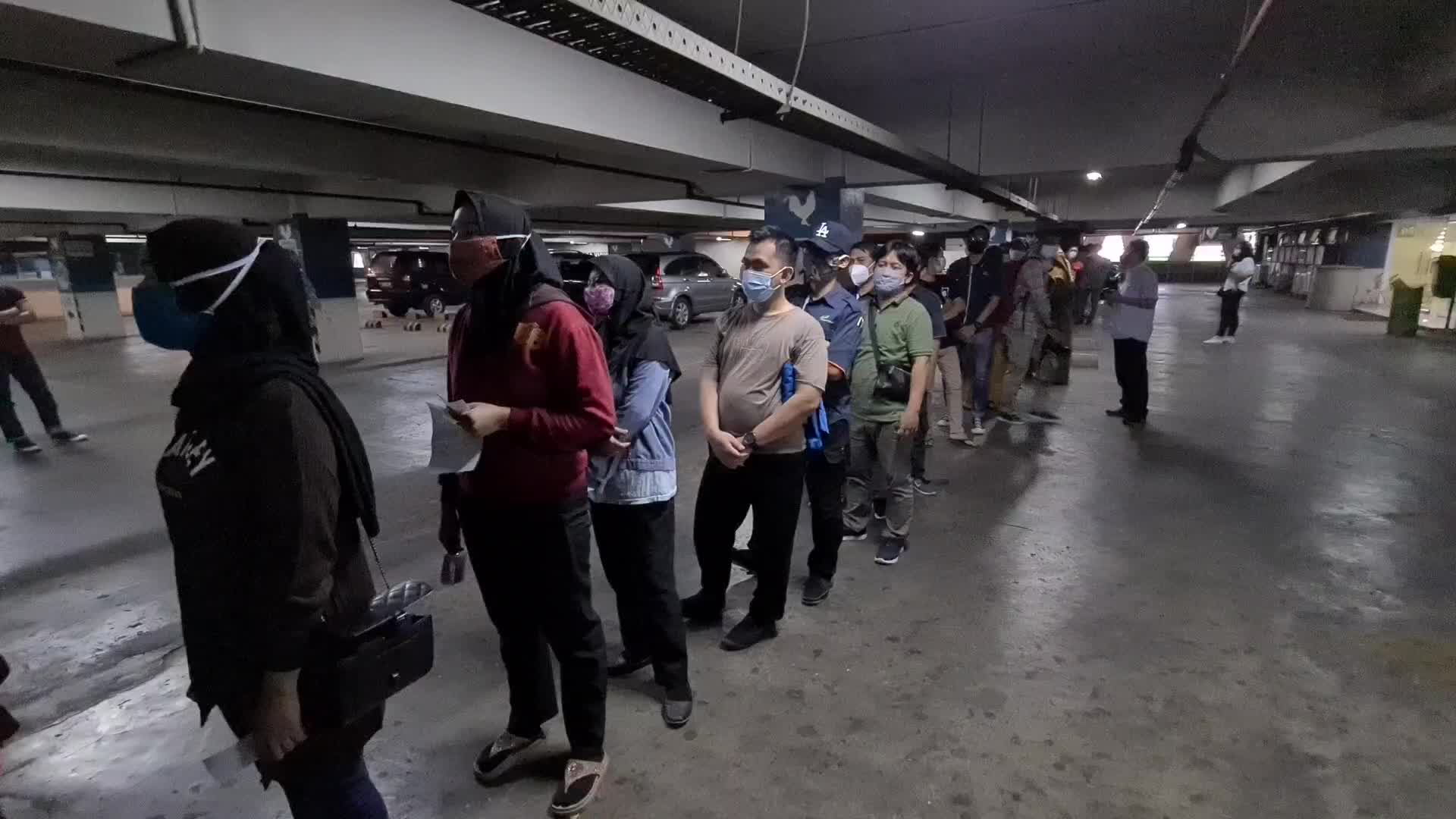 Massive Vaccination for Seller at Tanah Abang Market
