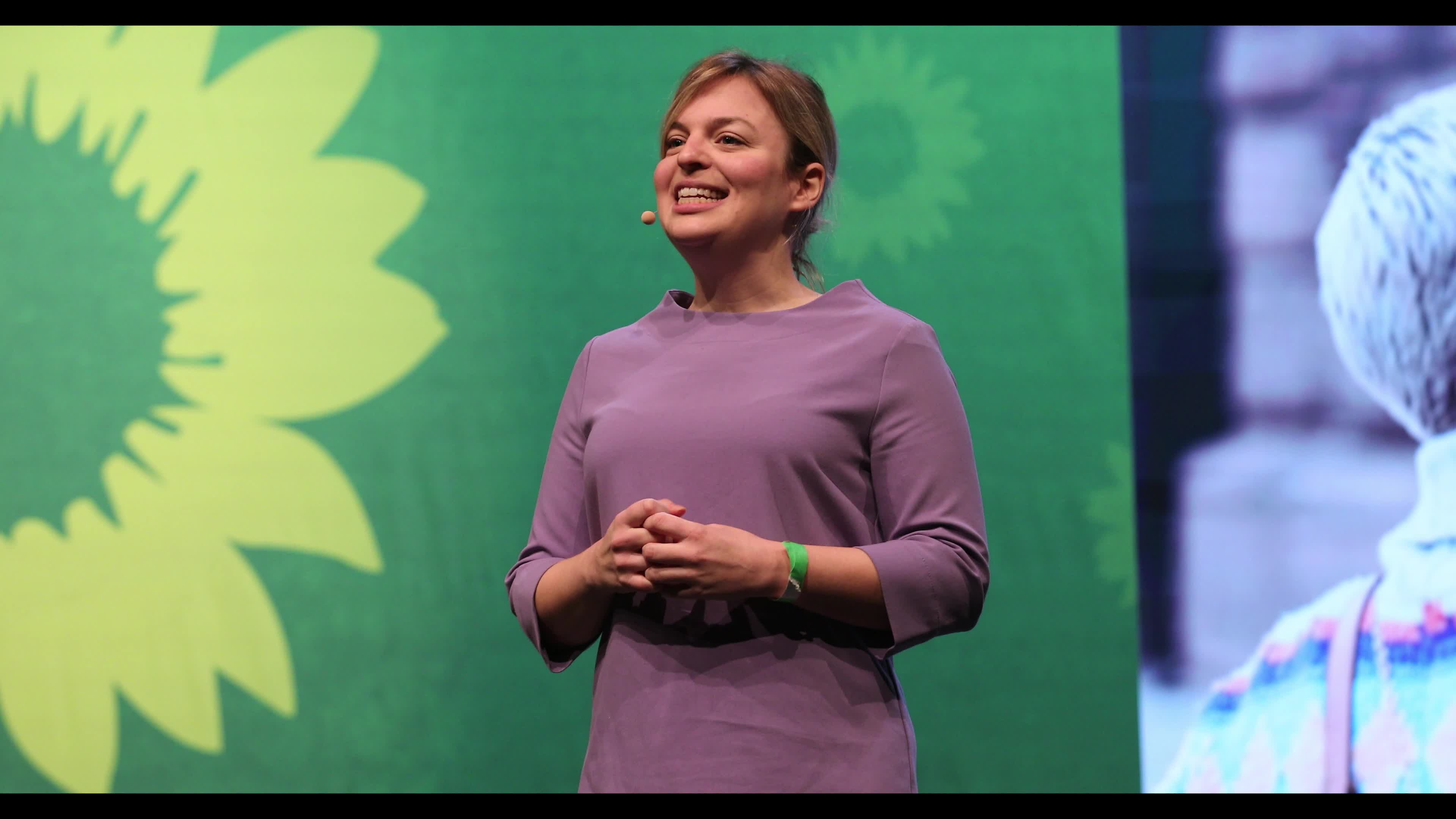 Political Ash Wednesday of the Green Party in Munich, Germany