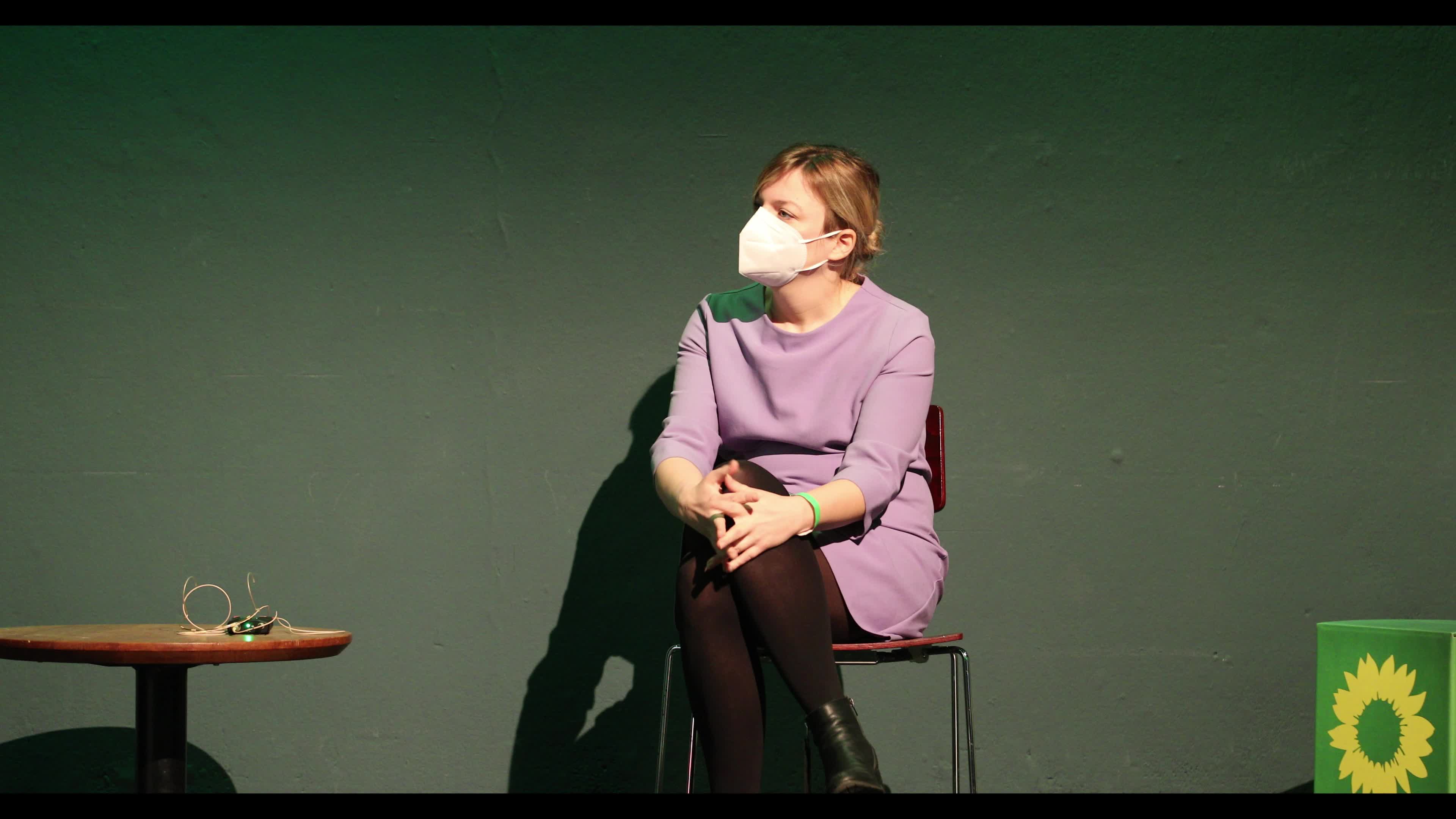 Political Ash Wednesday of the Green Party in Munich, Germany