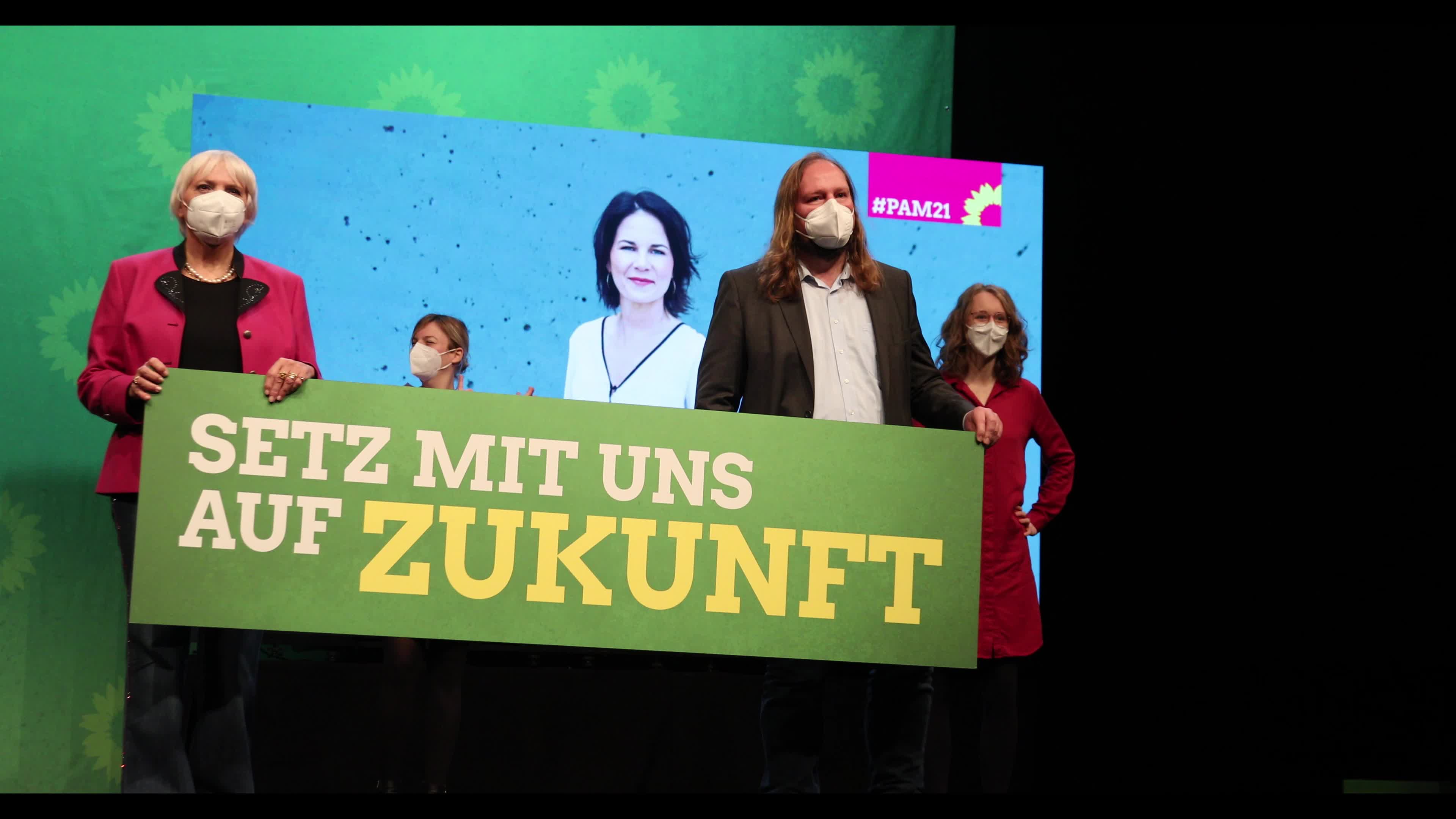Political Ash Wednesday of the Green Party in Munich, Germany