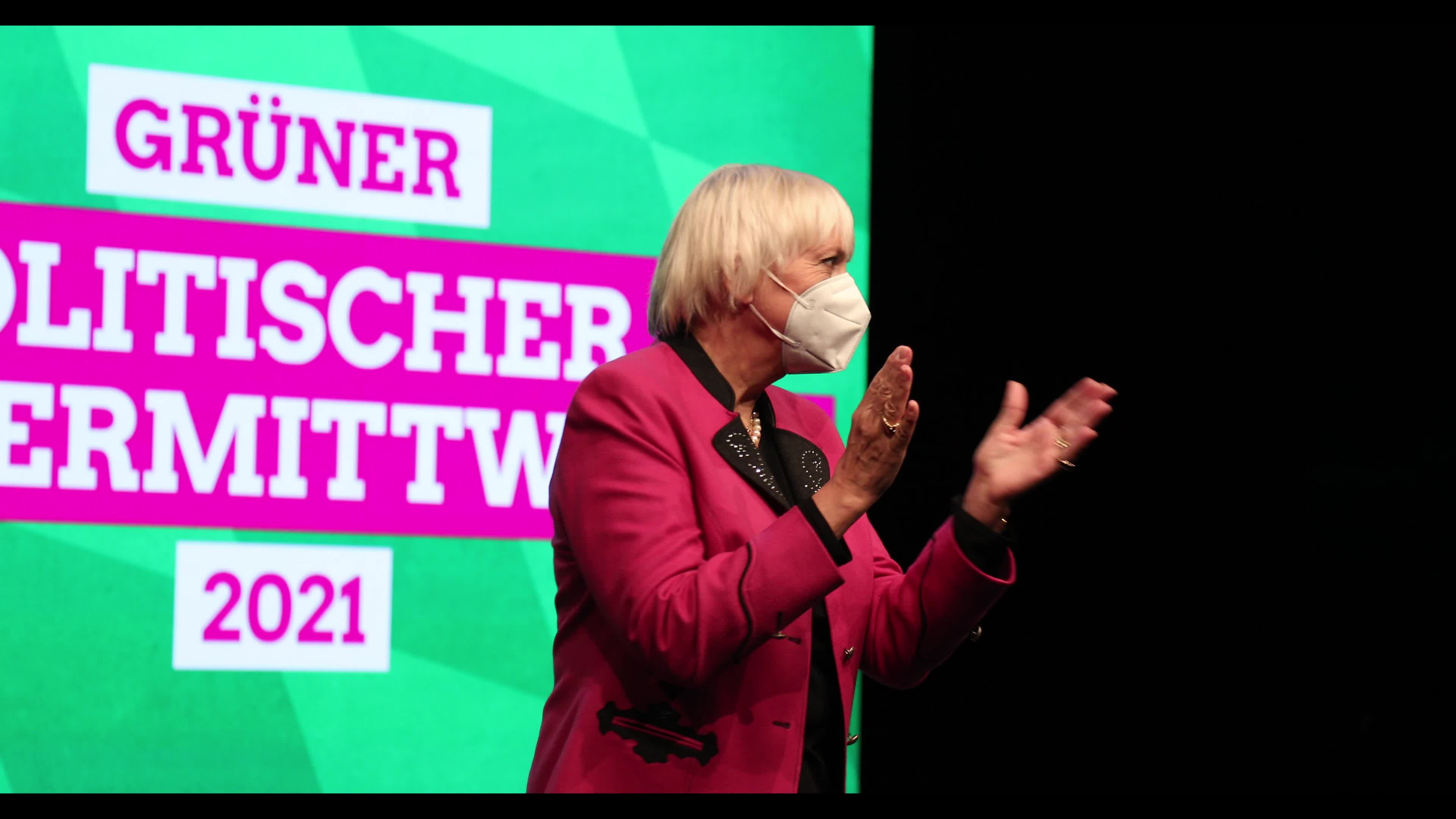 Political Ash Wednesday of the Green Party in Munich, Germany