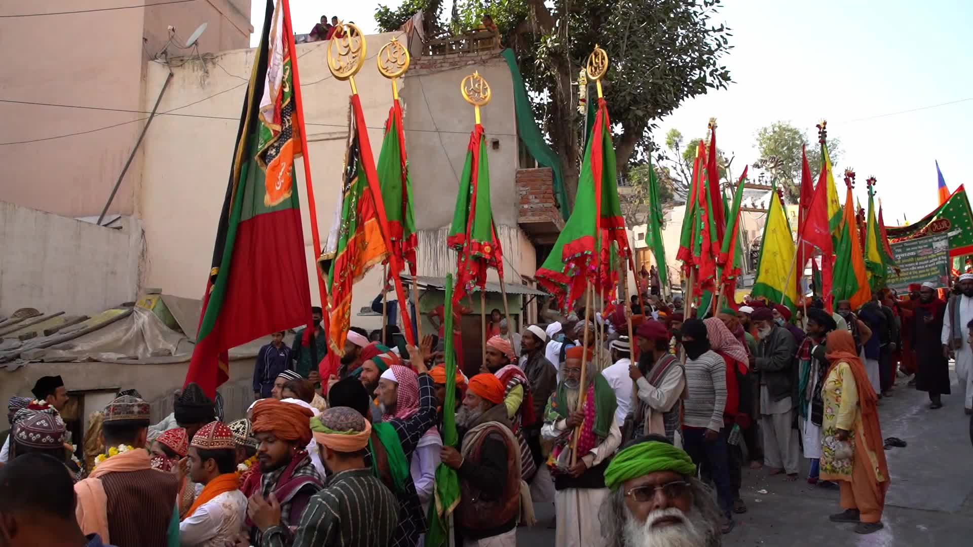 Urs festival in Ajmer, India
