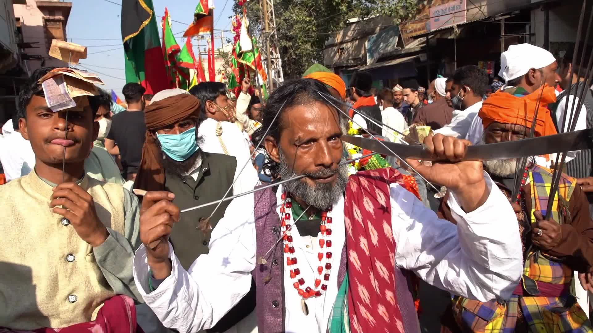 Urs festival in Ajmer, India