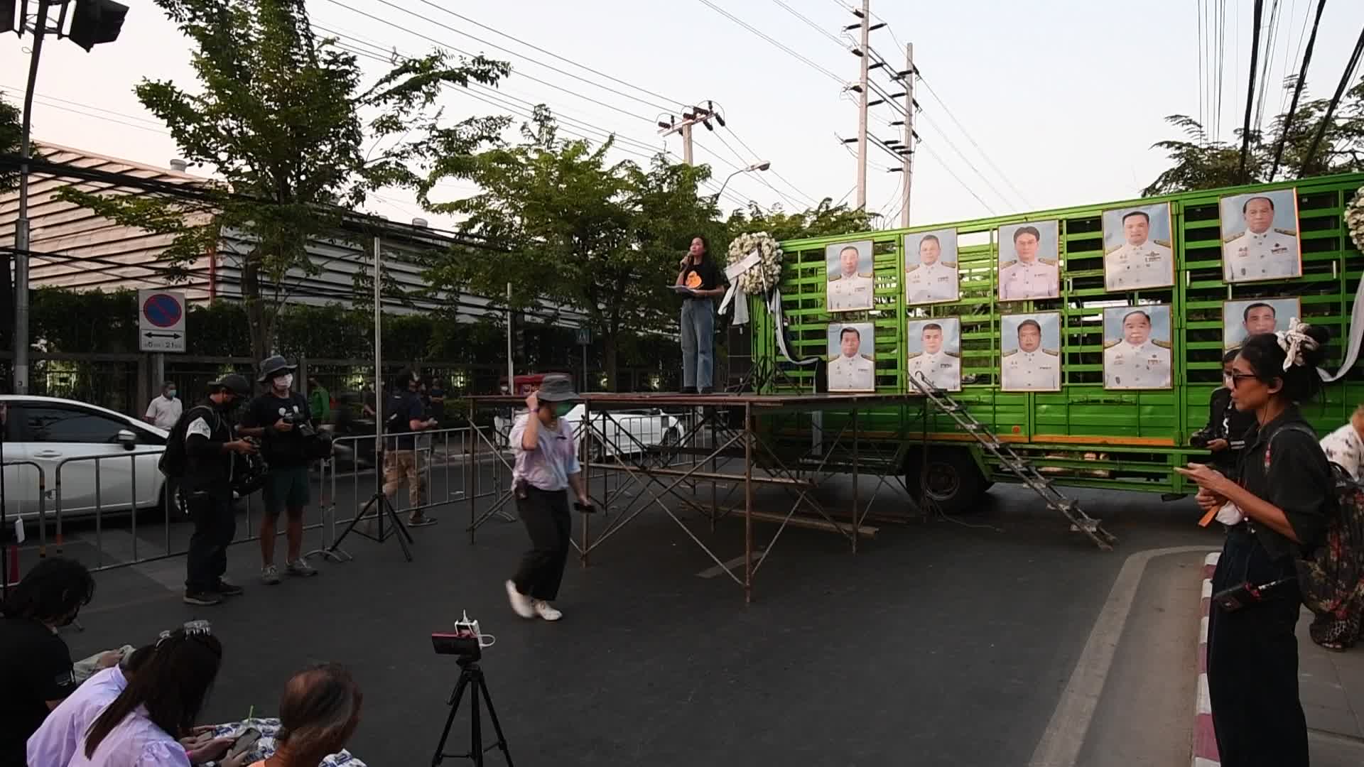 Pro-Democracy Activists Protest Outside The Parliament In Bangkok, Thailand