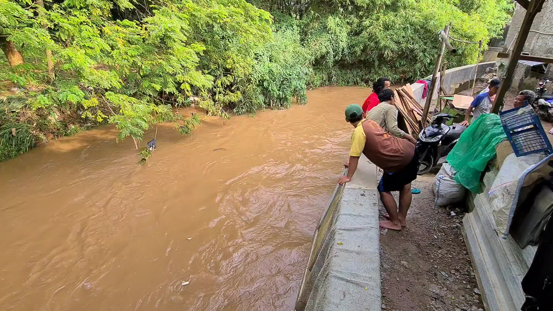 Aftermath flood in Jakarta