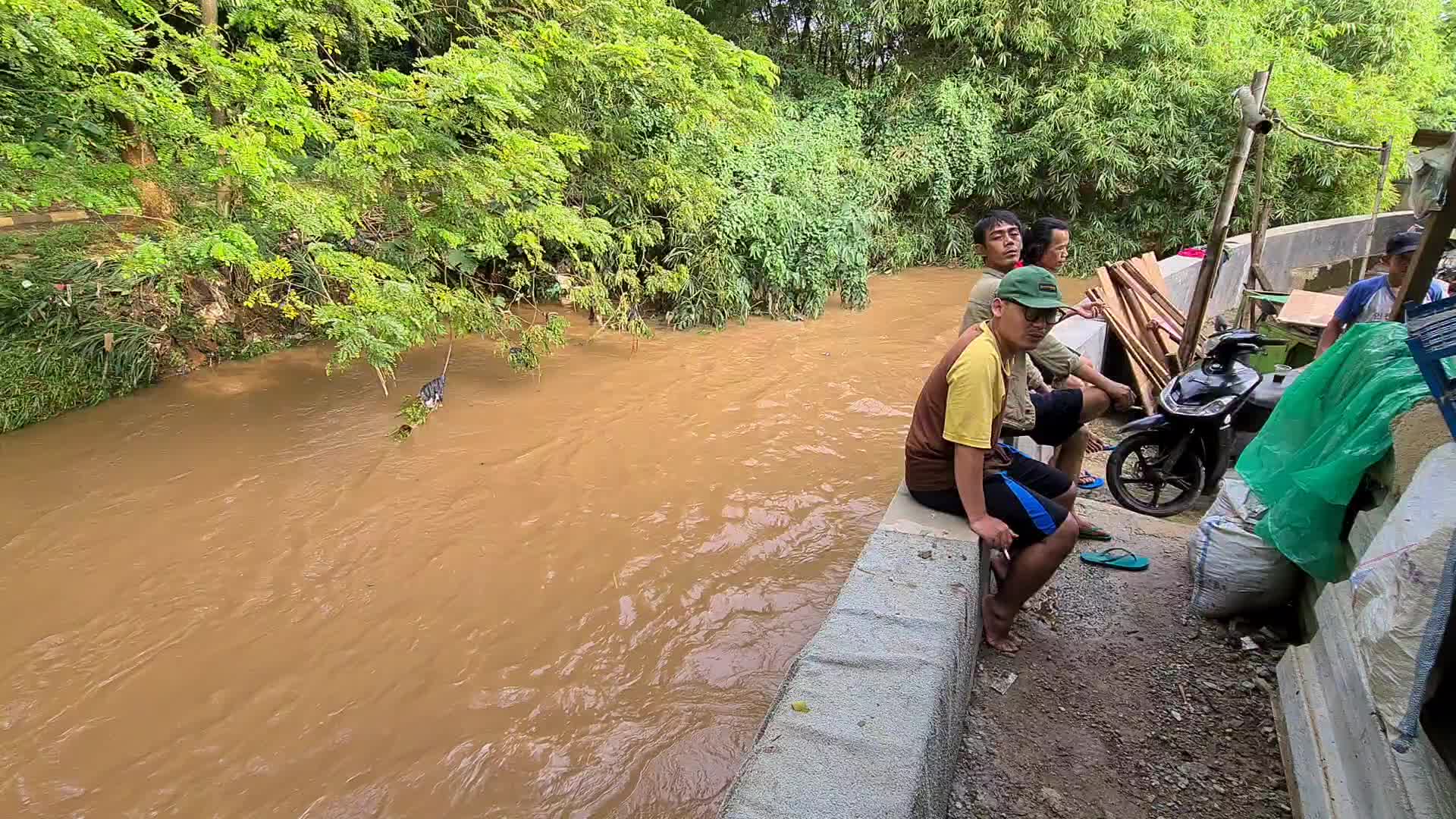 Aftermath flood in Jakarta