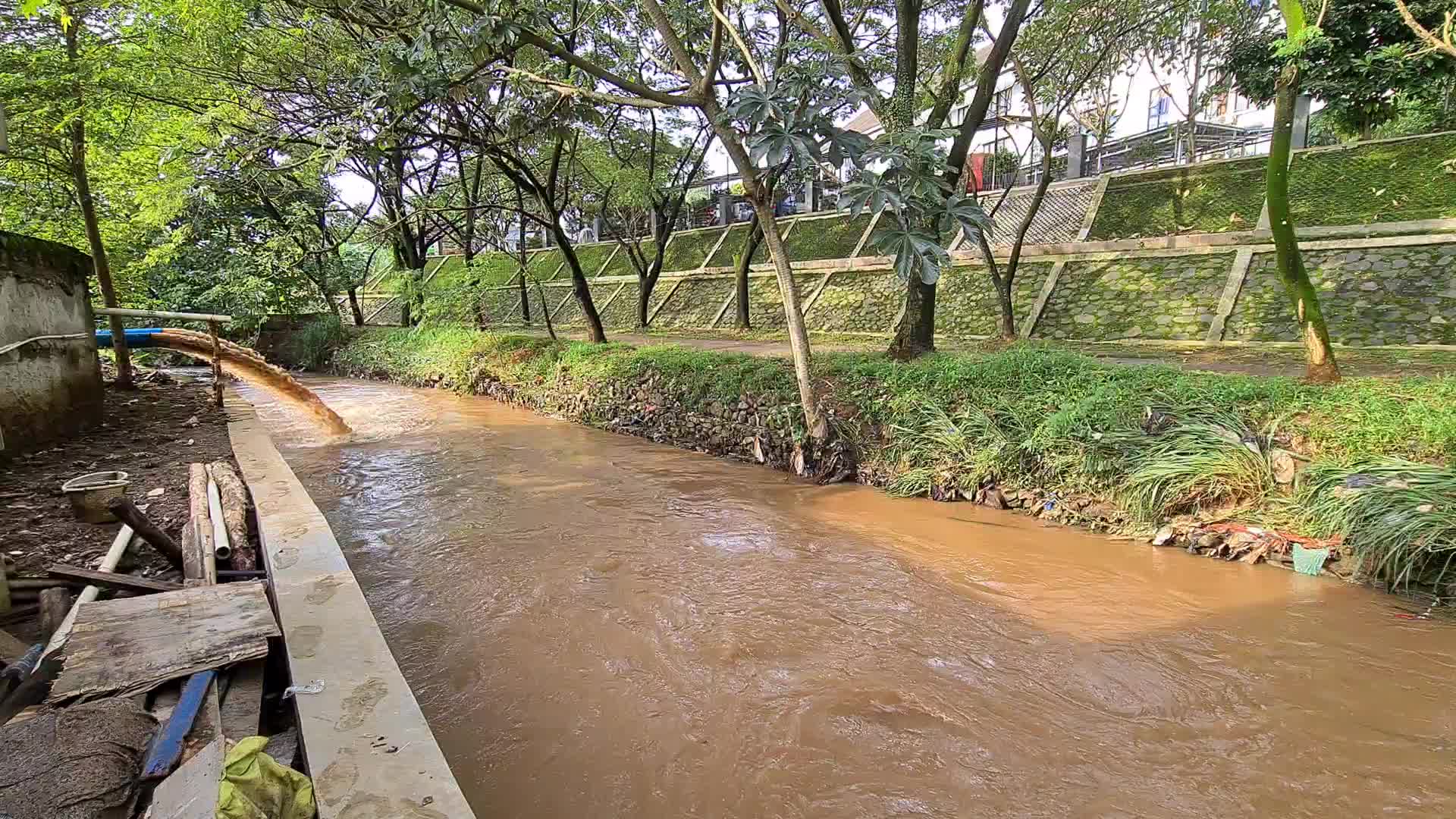 Aftermath flood in Jakarta