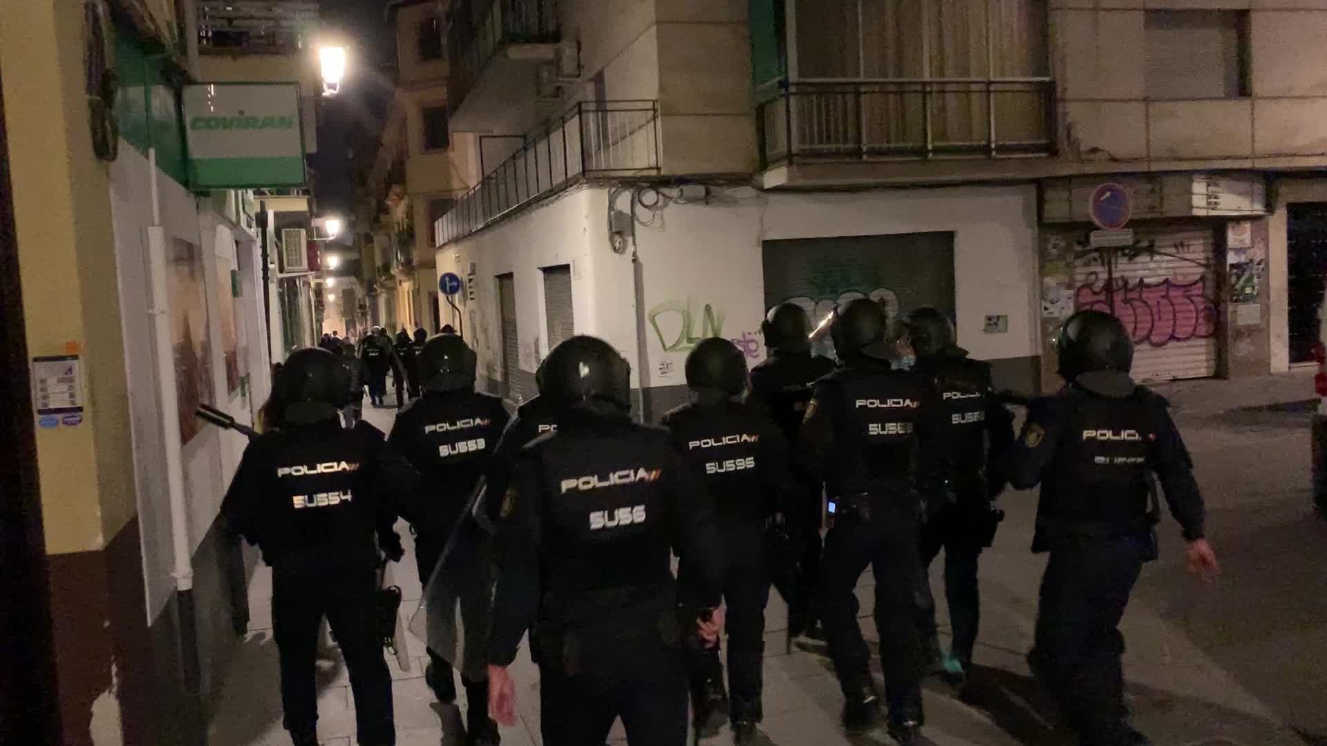 Protest against the imprisonment of singer Pablo Hasel