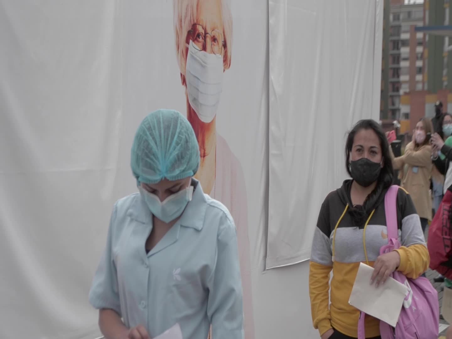 Coronavirus Vaccination Starts In Bogota, Colombia