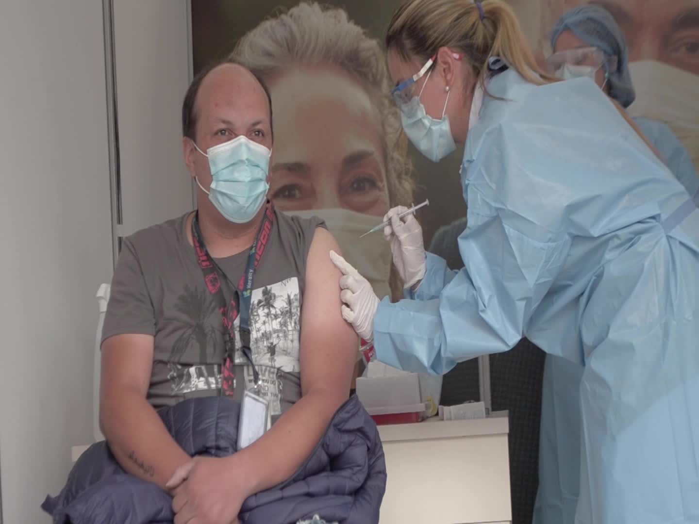 Coronavirus Vaccination Starts In Bogota, Colombia