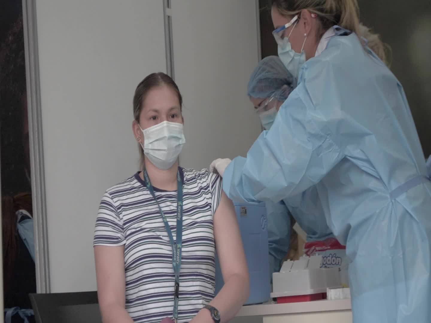Coronavirus Vaccination Starts In Bogota, Colombia