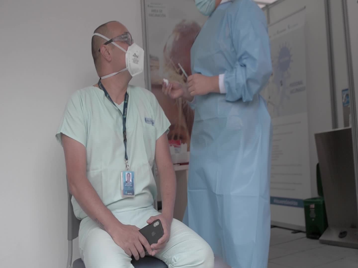Coronavirus Vaccination Starts In Bogota, Colombia