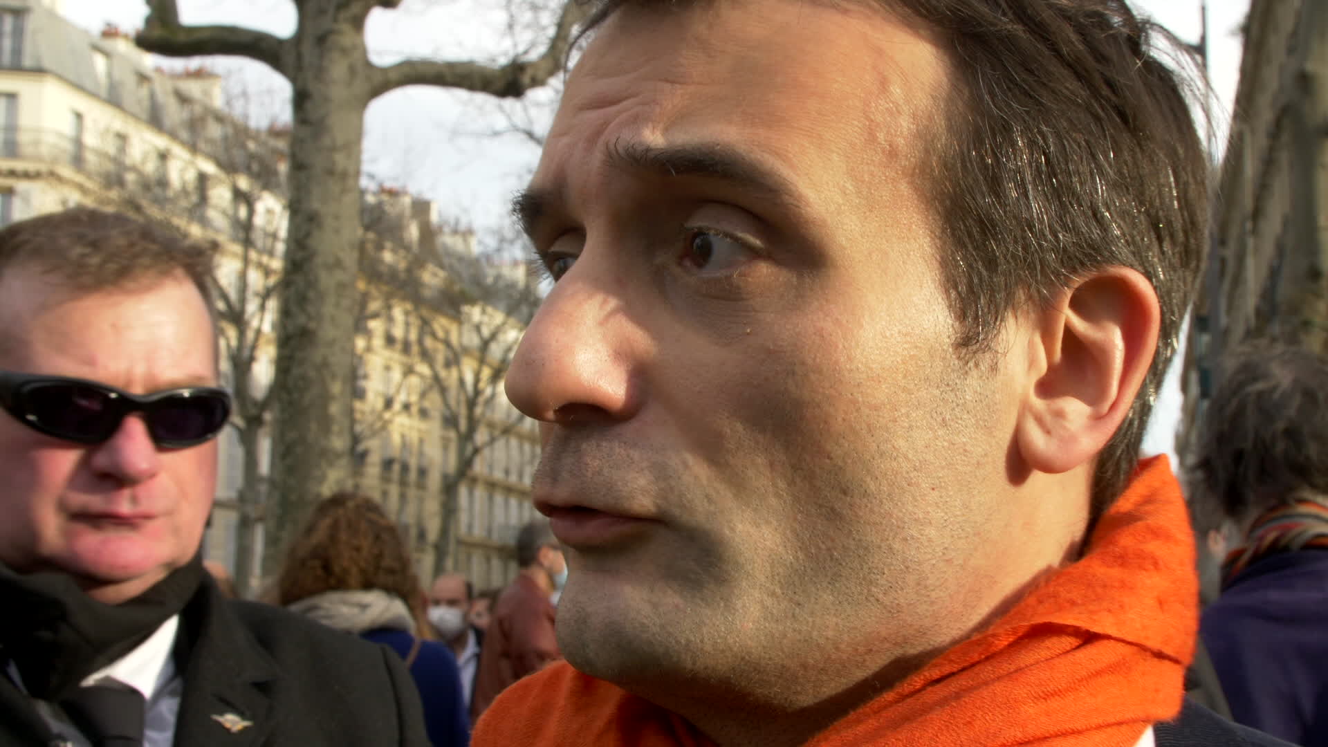 French right protests against anti-covid restrictions measures