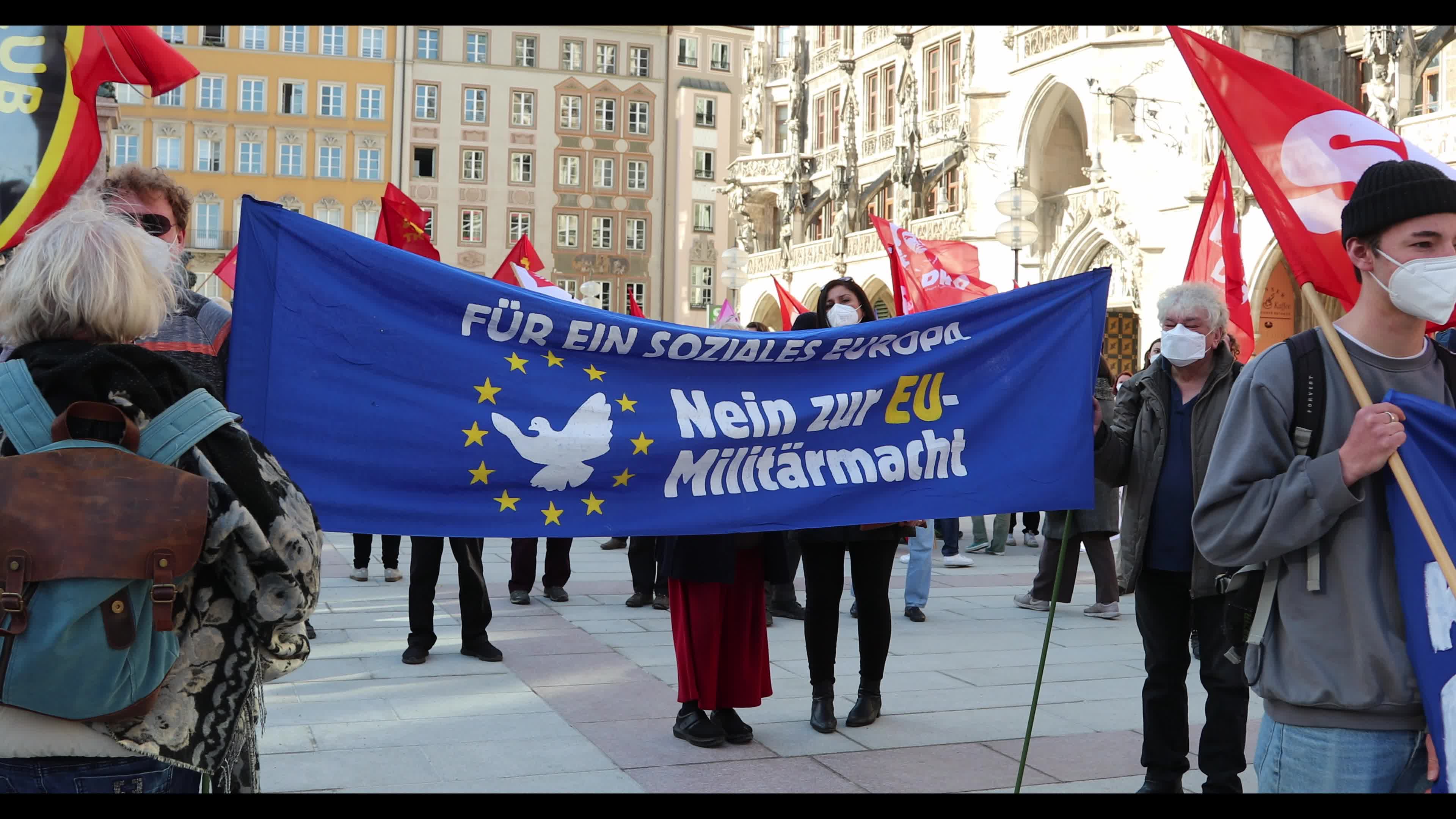 Protest against the Munich Securtity Conference
