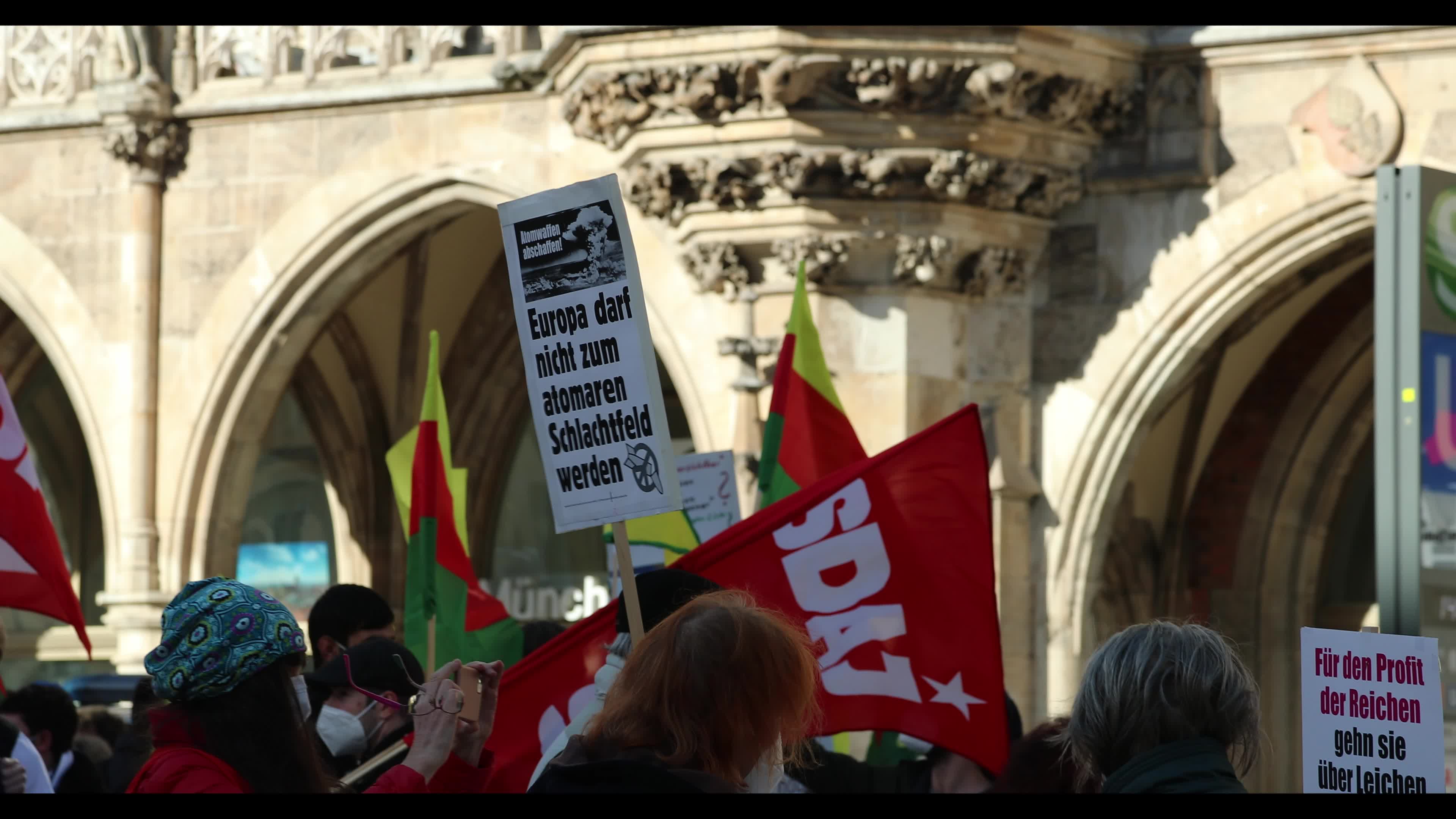Protest against the Munich Securtity Conference