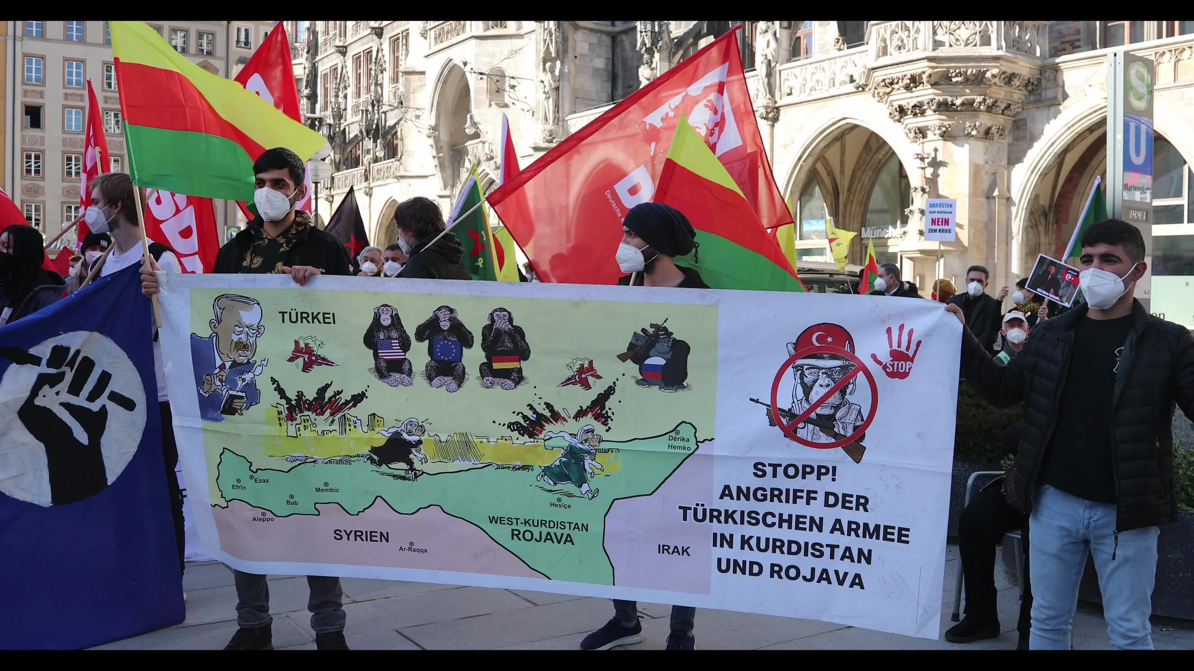 Protest against the Munich Securtity Conference