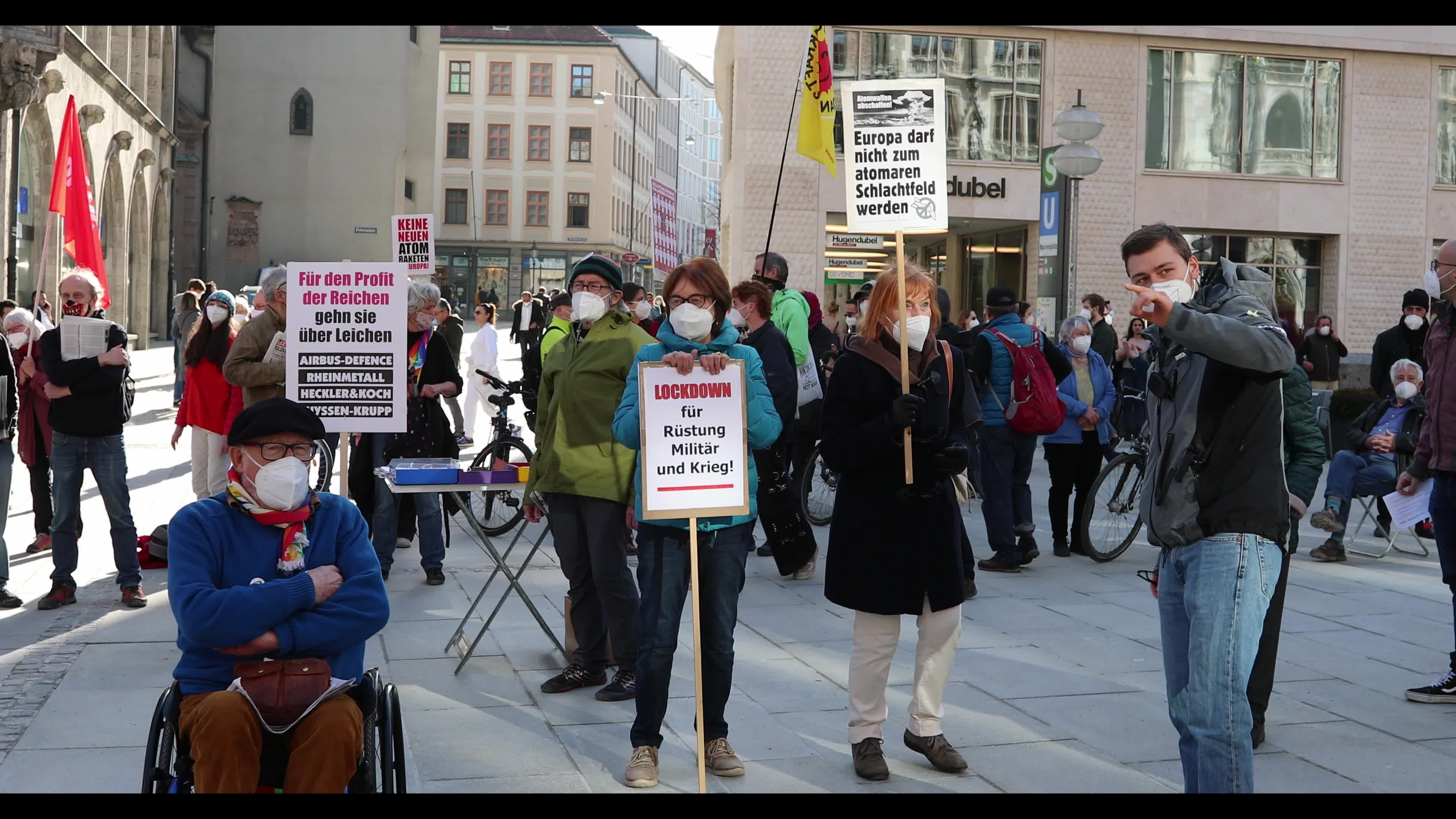 Protest against the Munich Securtity Conference