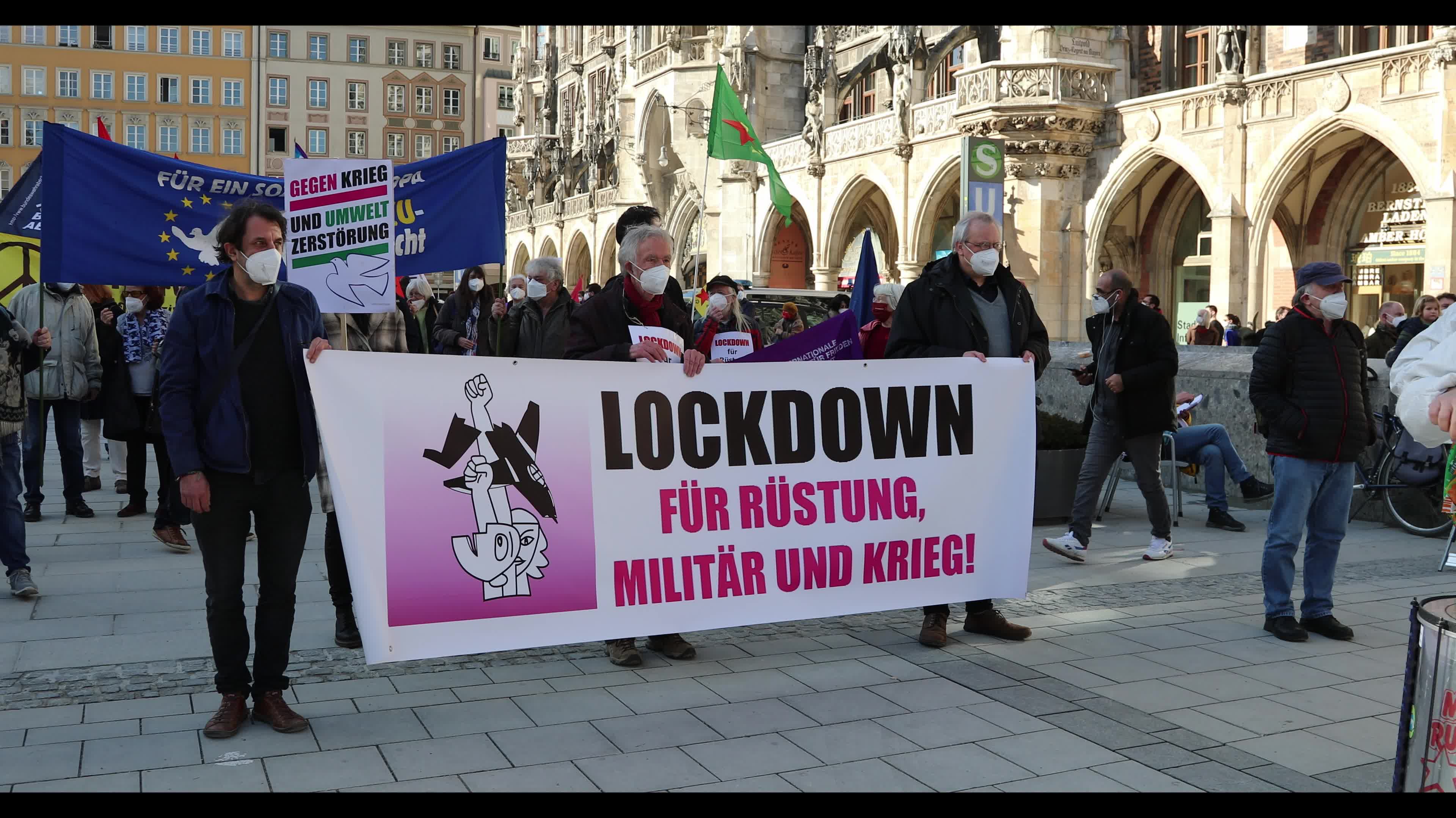 Protest against the Munich Securtity Conference