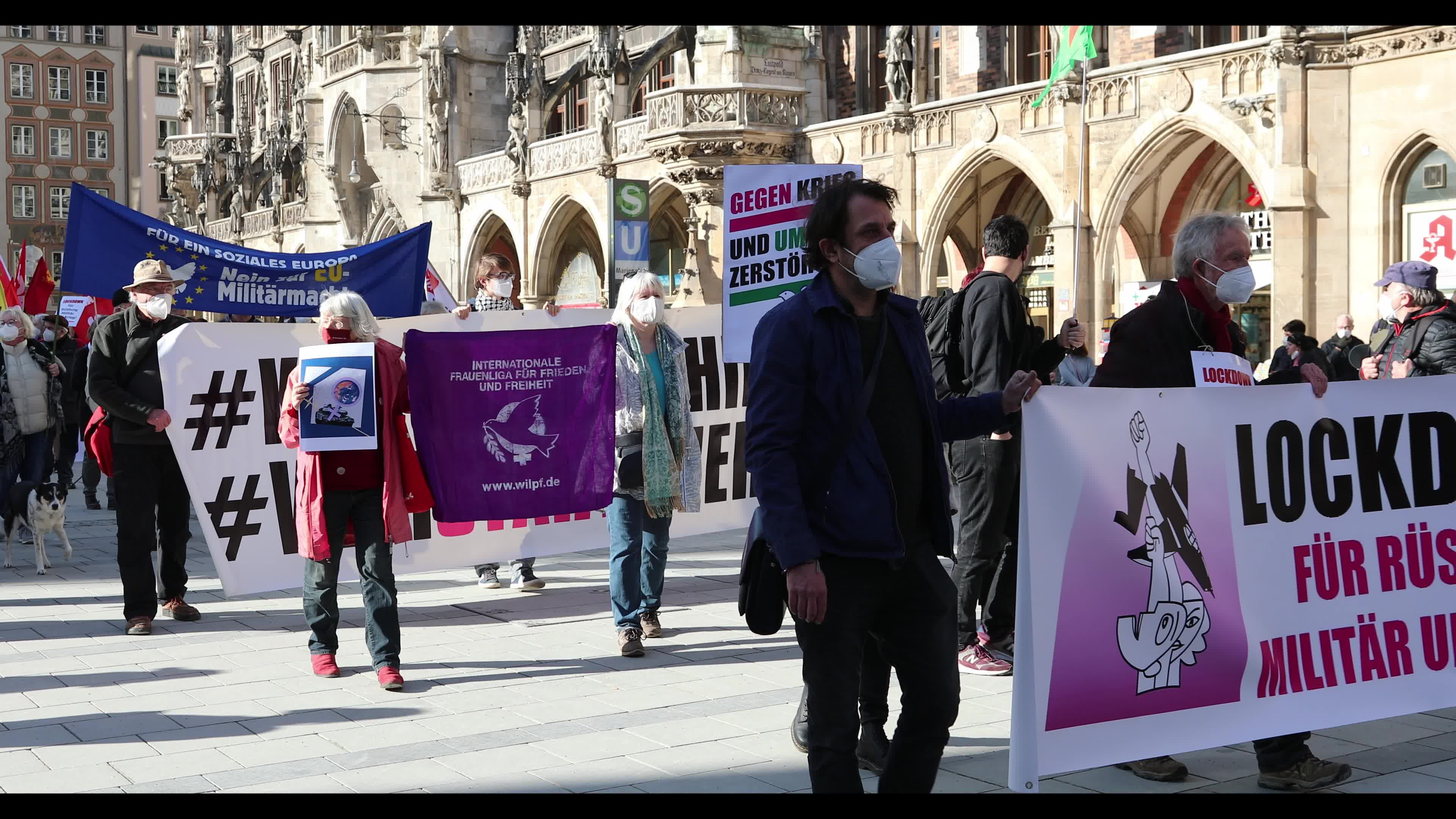 Protest against the Munich Securtity Conference