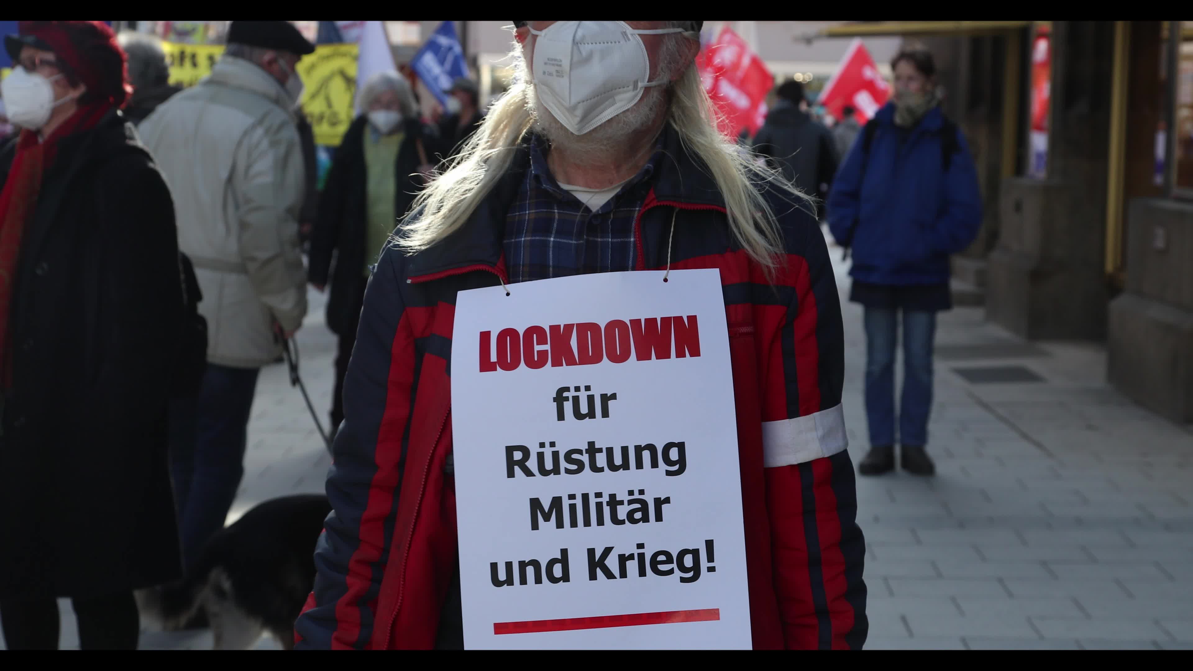 Protest against the Munich Securtity Conference