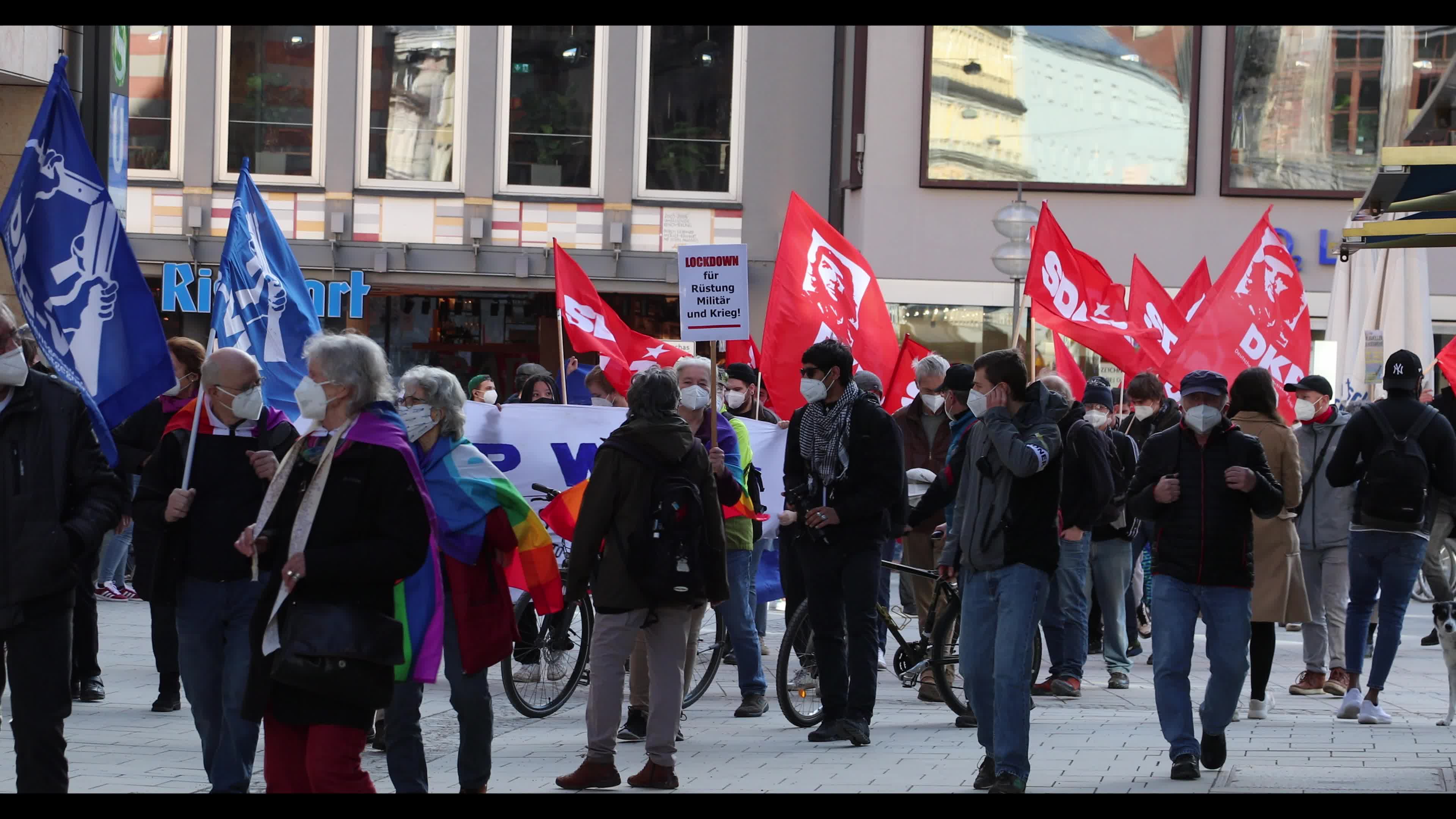 Protest against the Munich Securtity Conference