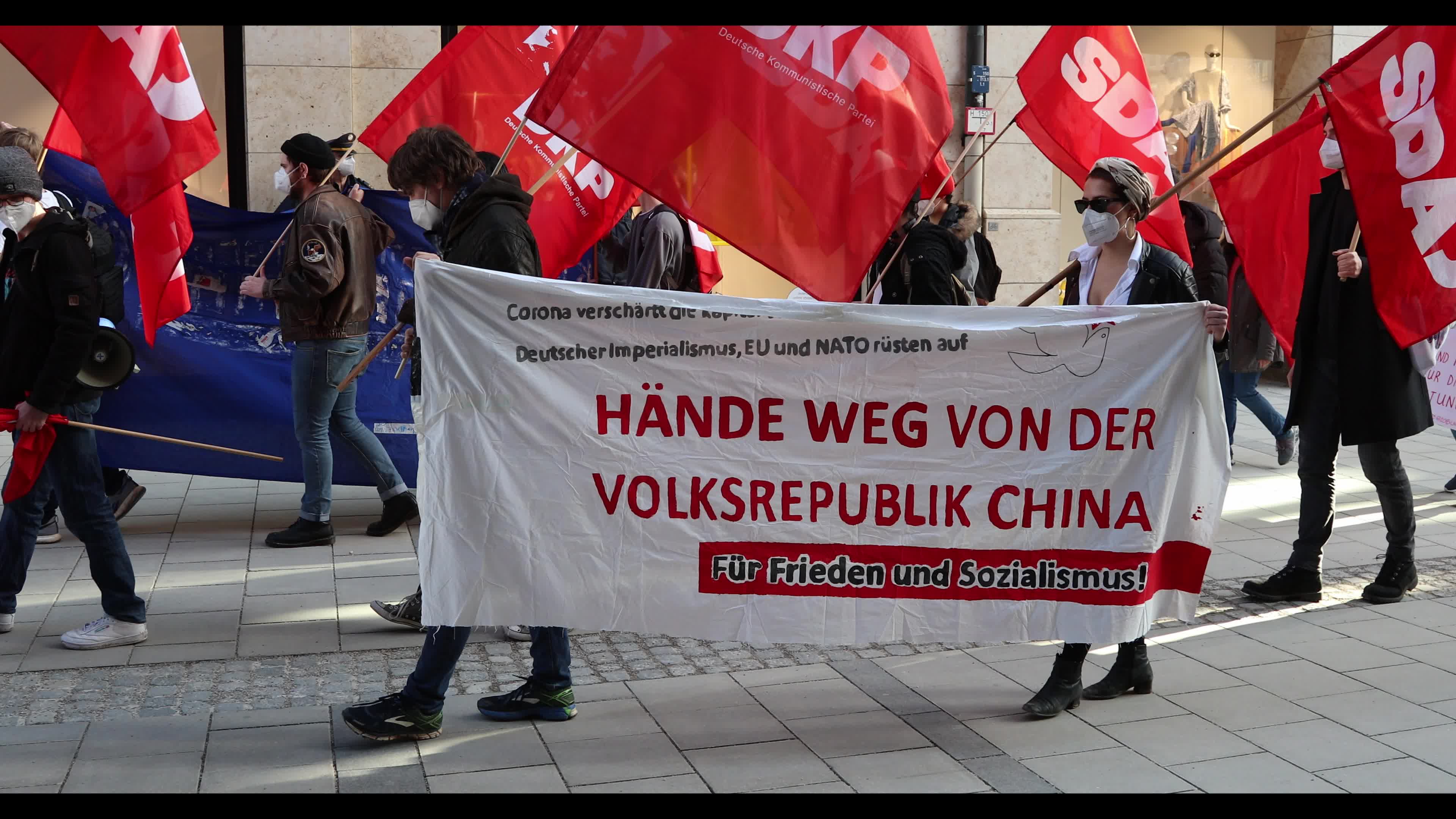 Protest against the Munich Securtity Conference
