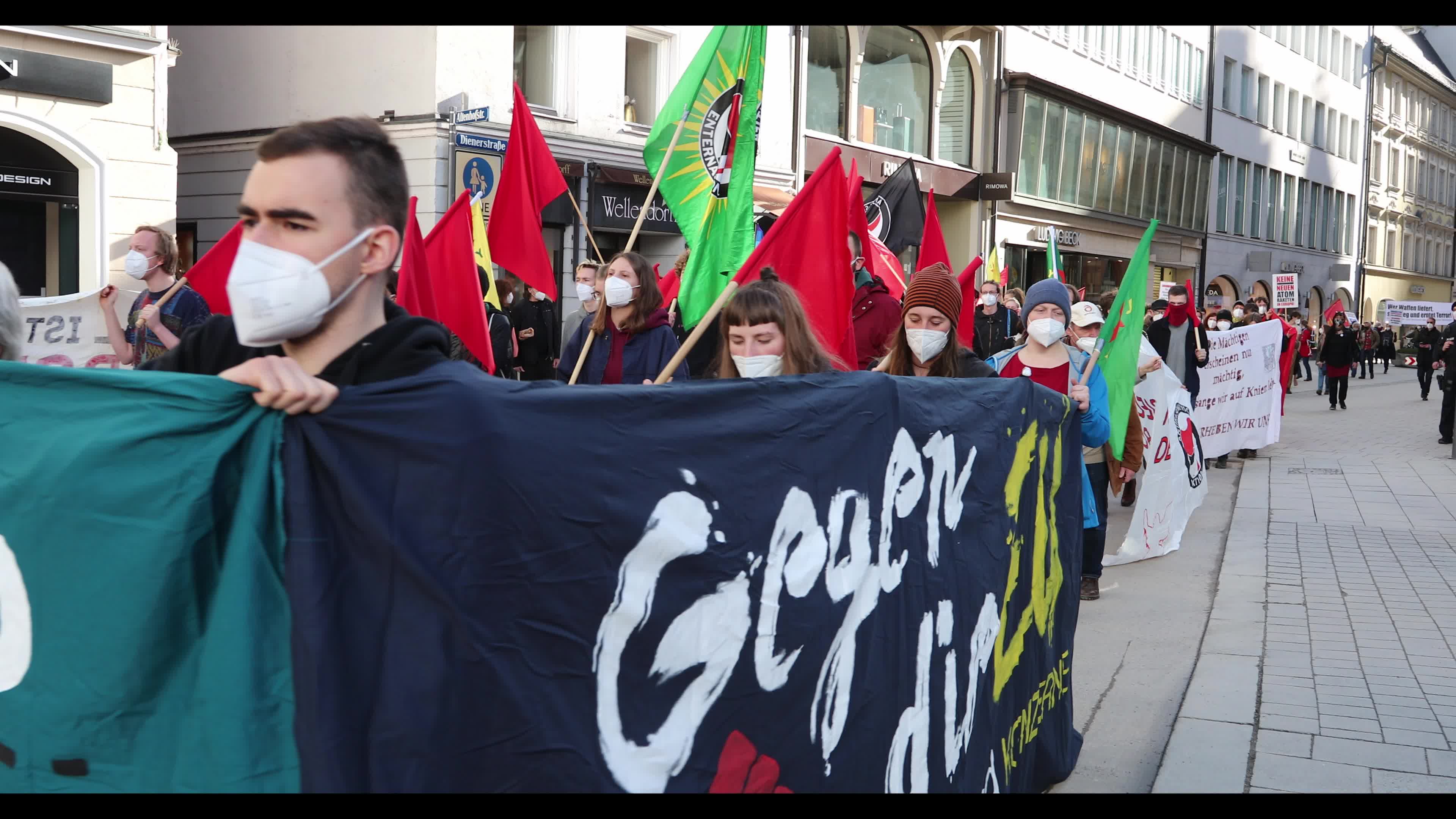 Protest against the Munich Securtity Conference