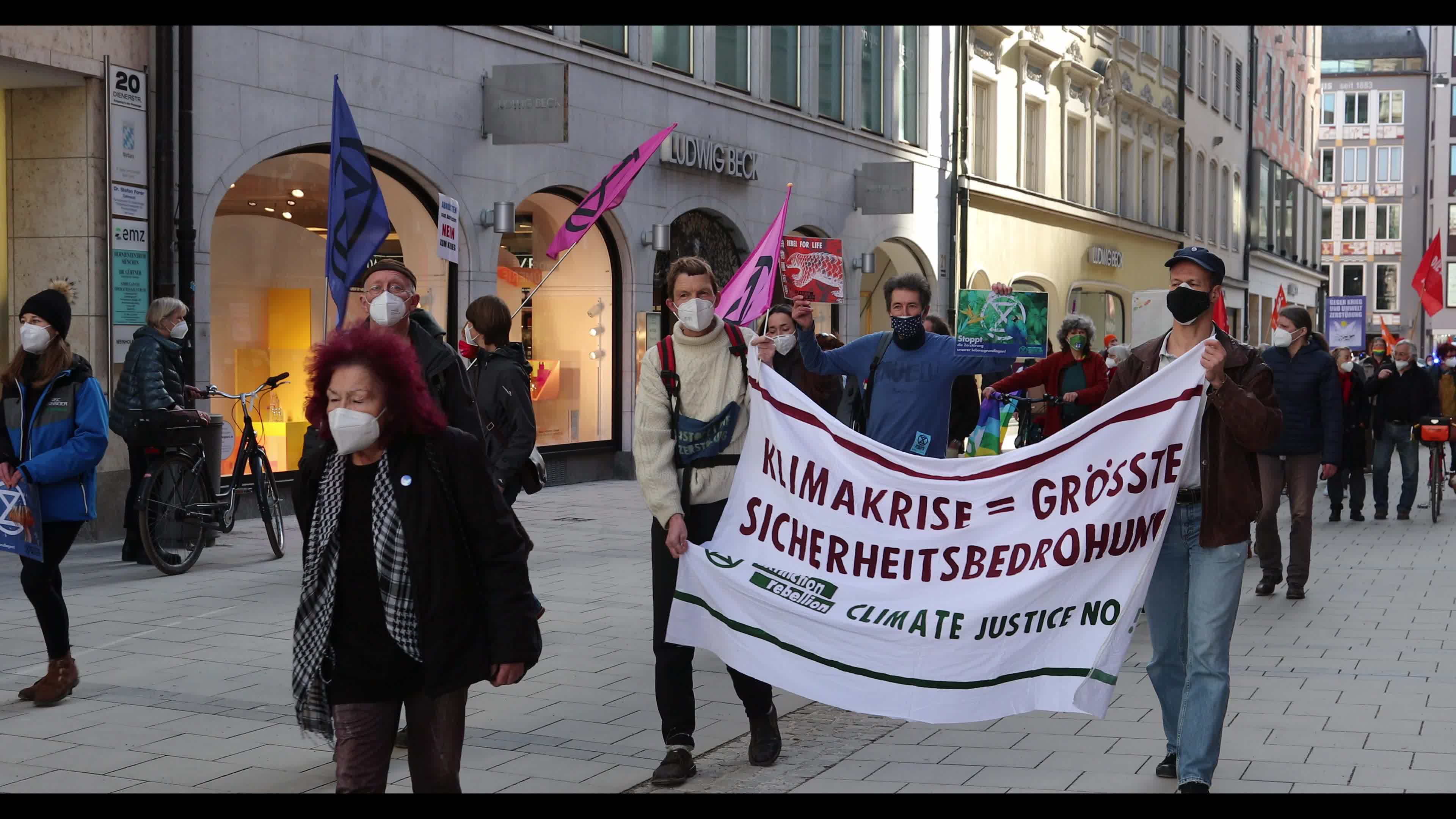 Protest against the Munich Securtity Conference